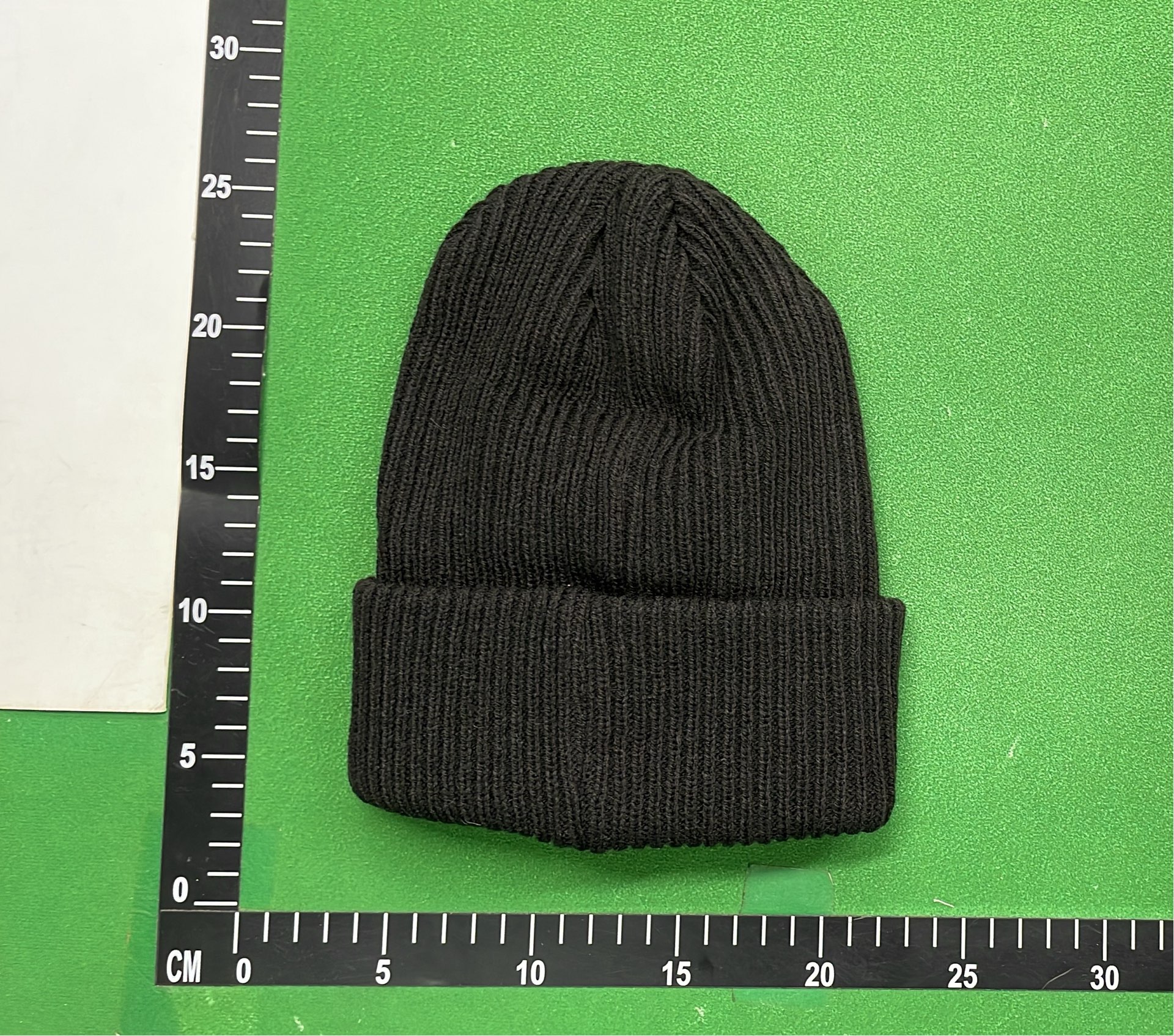 MONCLER Knit Beanie Hat with Logo Patch