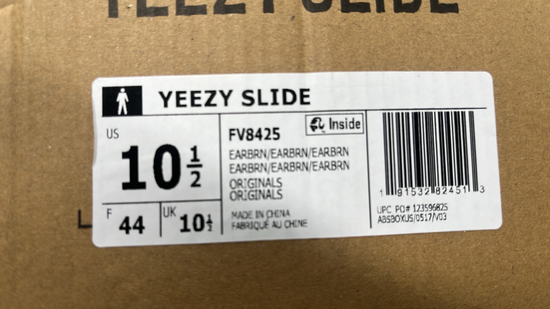 Yeezy Slide Black Slip-On Sandals by Adidas