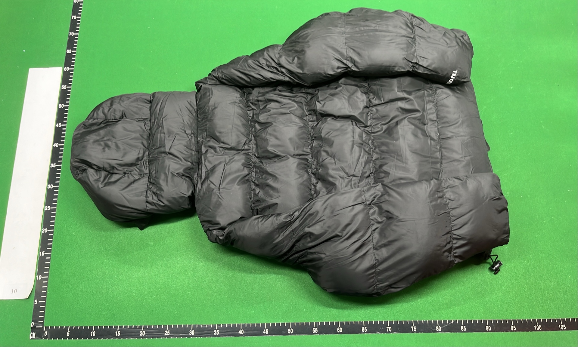 Stussy Puffer Jacket with Hood and Logo