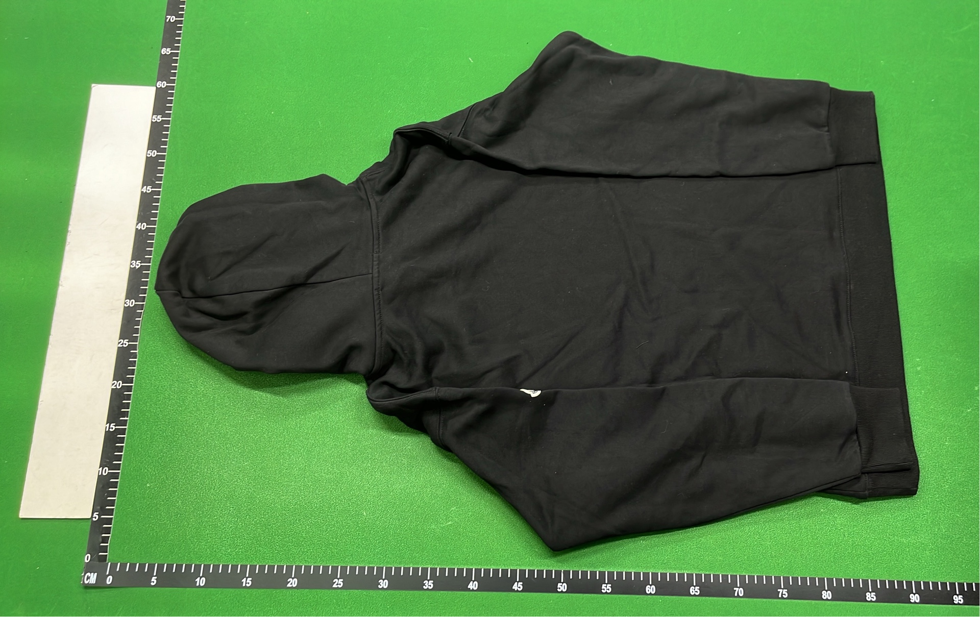 Moncler x Supreme联名款白色连帽卫衣