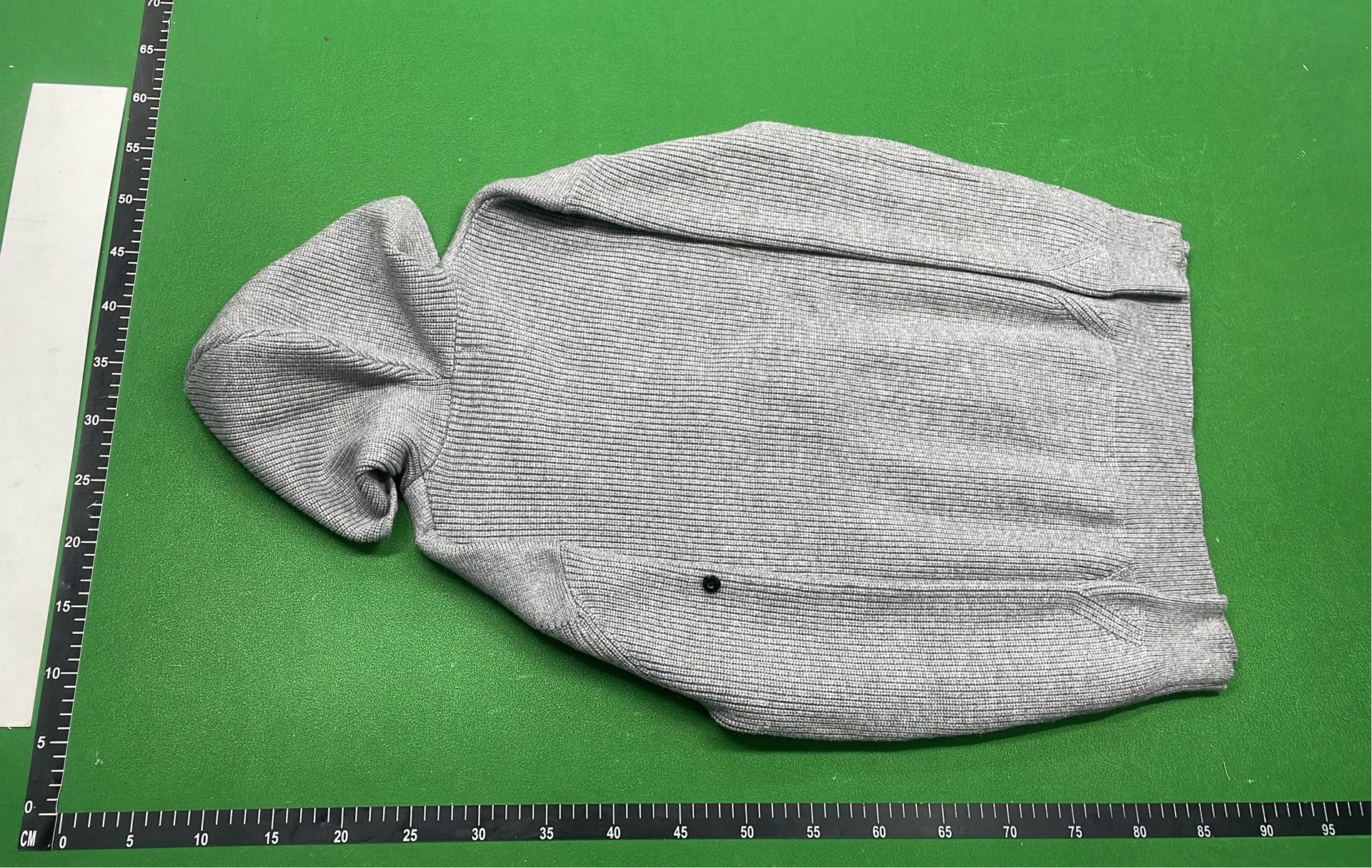 Men's Knit Zip-Up Sweater in Cream, Gray, Black