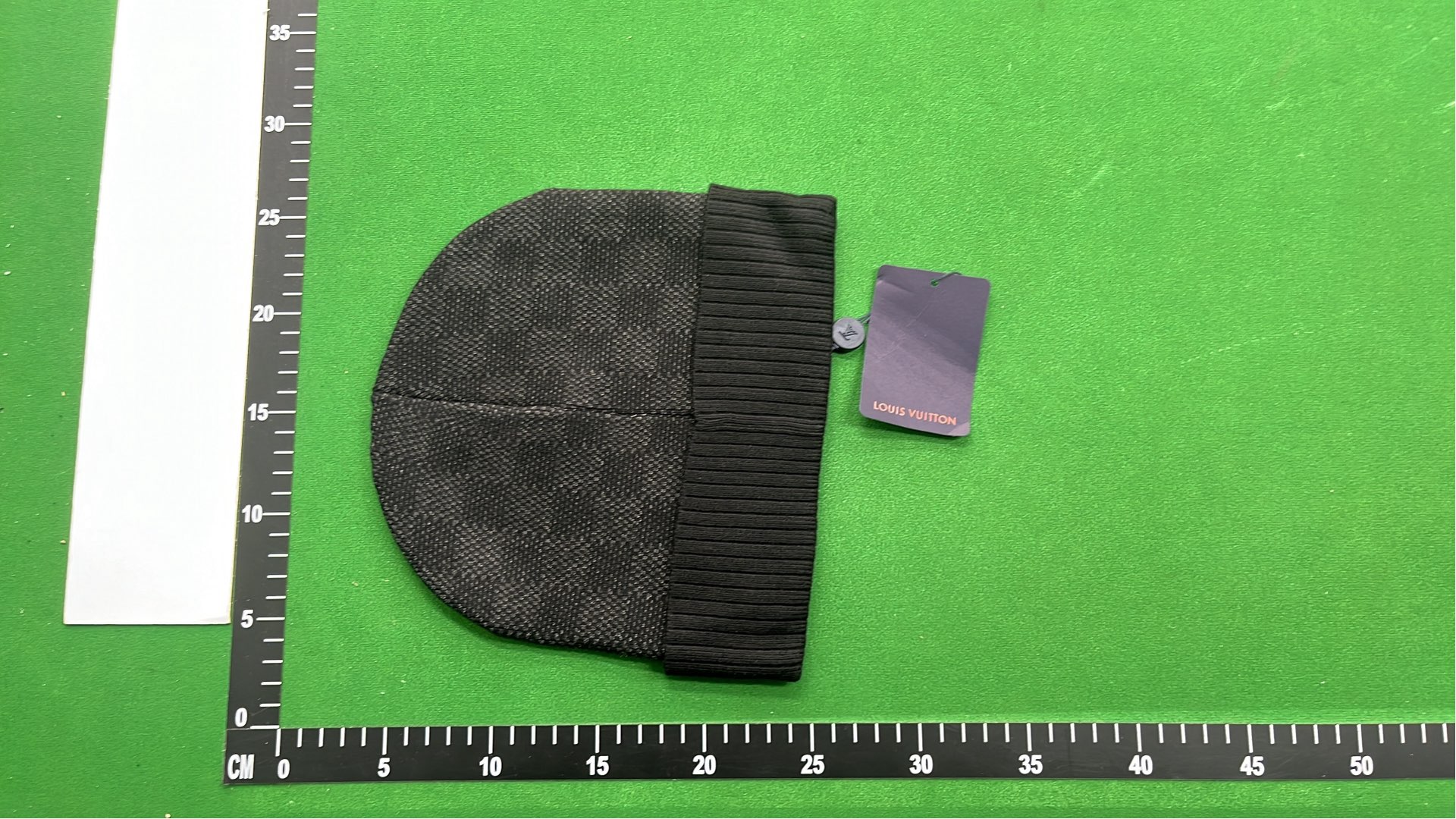 Black Knit Beanie Hat with Logo Dust Bag 223#