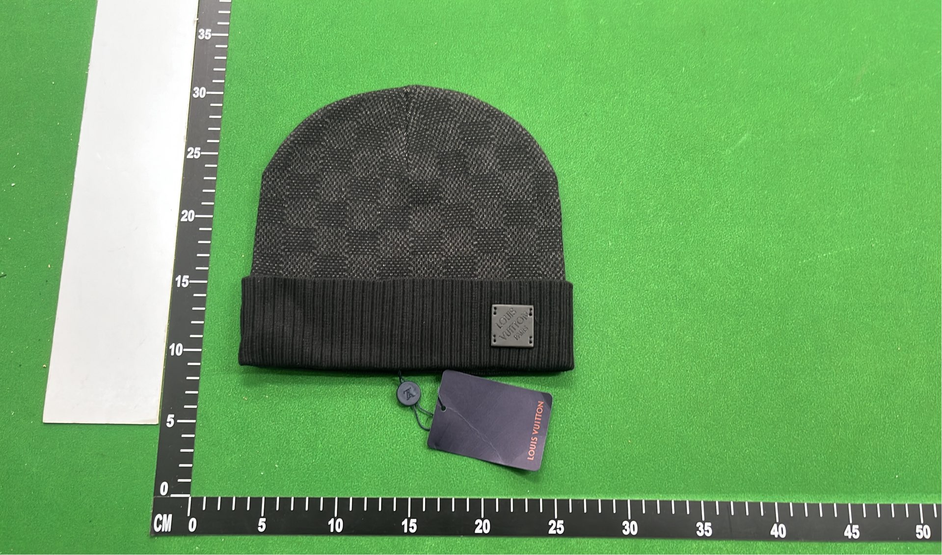 Black Knit Beanie Hat with Logo Dust Bag 223#
