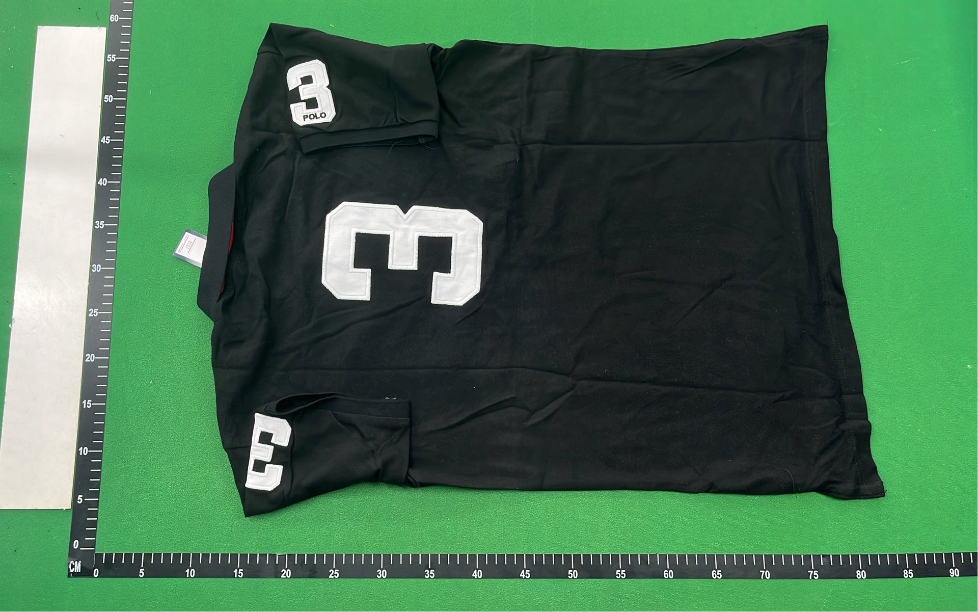 Chicago Polo Shirt Black with Big Pony Logo