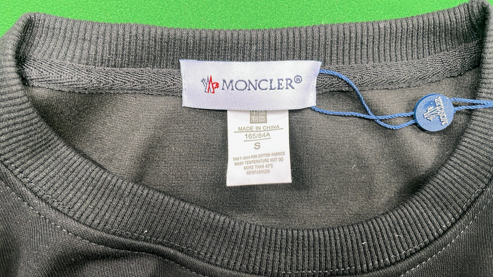 Moncler Logo Sweatshirt for Men - Black and White Styles