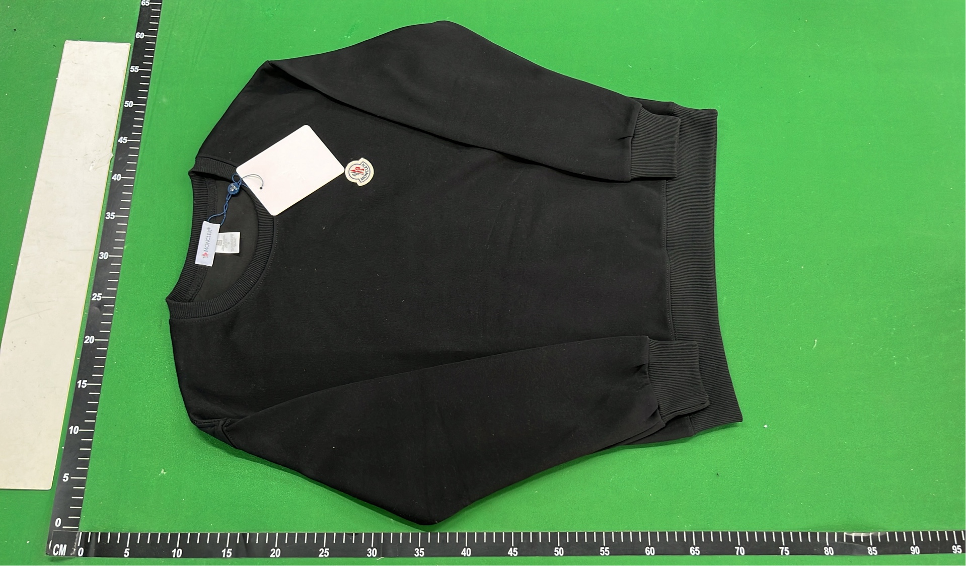 Moncler Logo Sweatshirt for Men - Black and White Styles