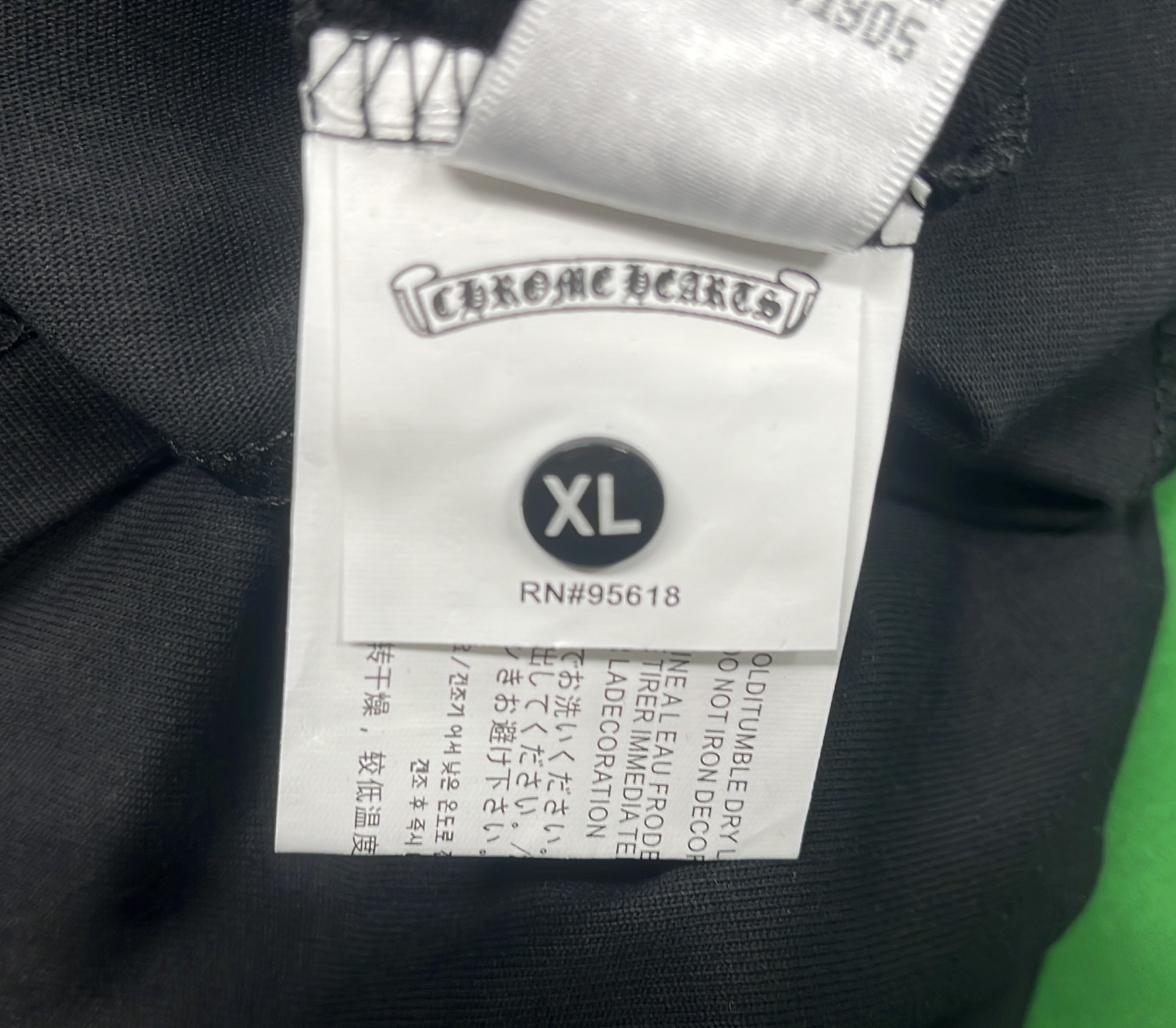 White Chrome Hearts Pocket T-Shirt with Embroidered Logo