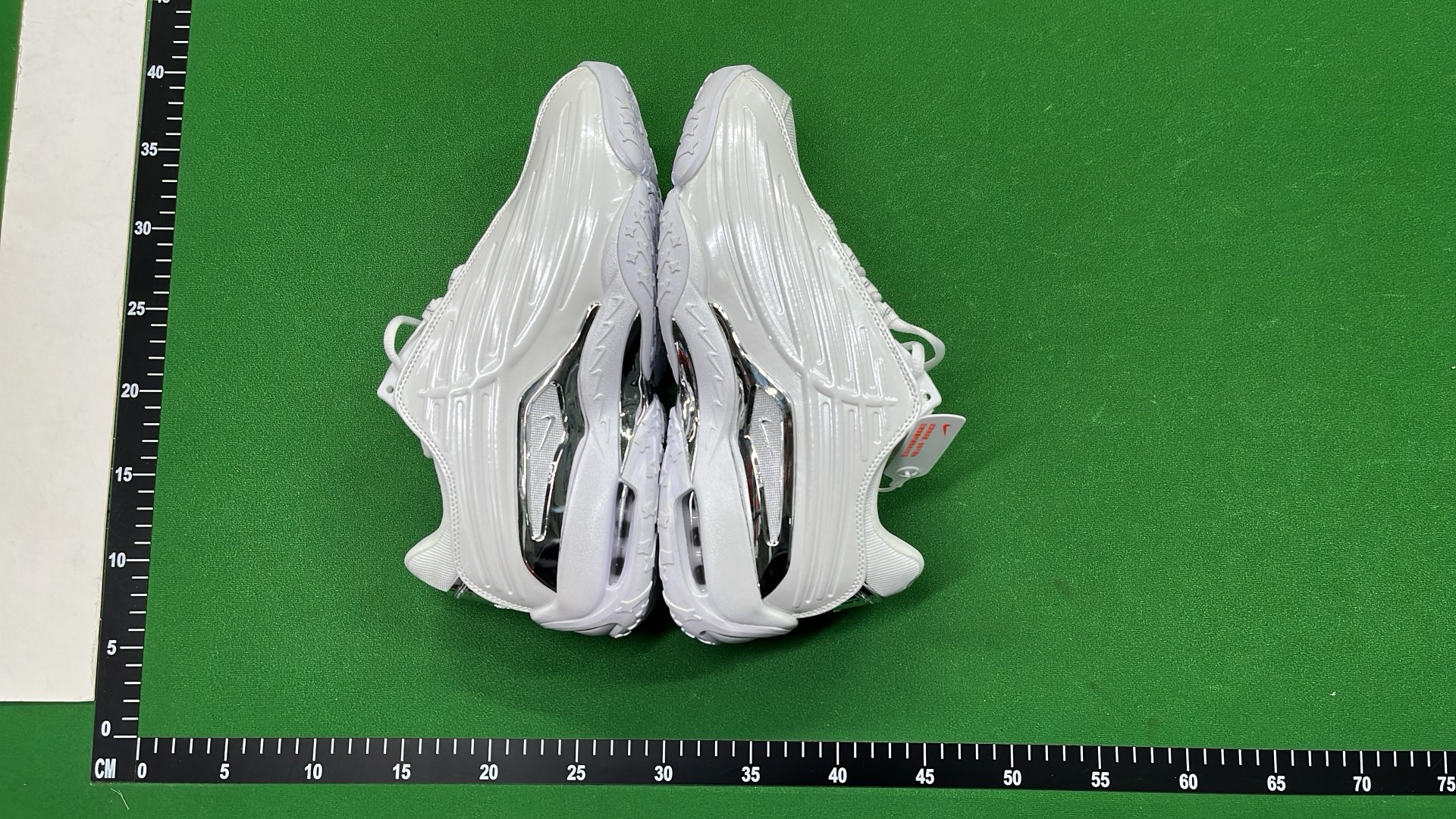 Nike Air Max 97 Neon Green White Black Gold Orange Sneakers