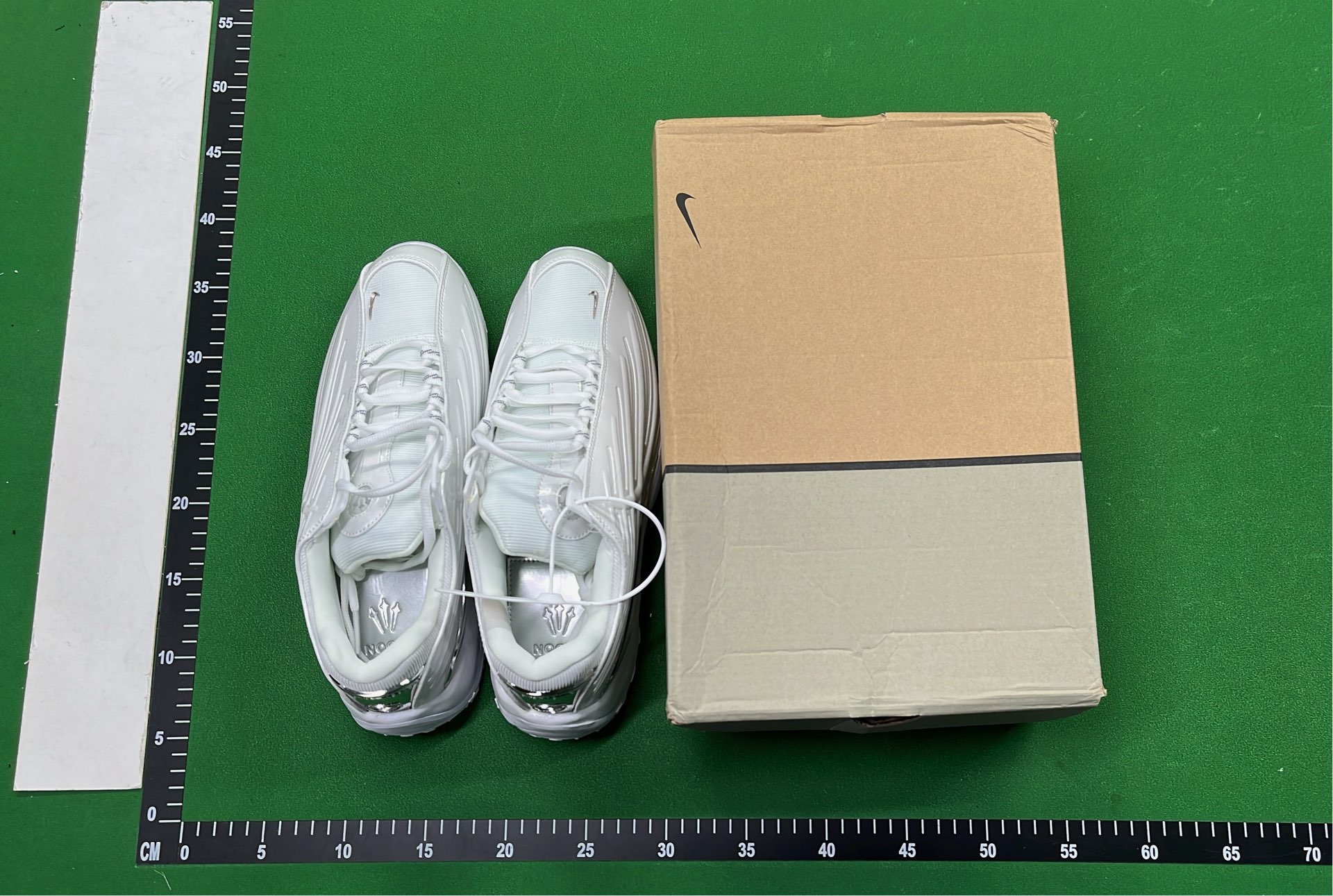 Nike Air Max 97 Neon Green White Black Gold Orange Sneakers