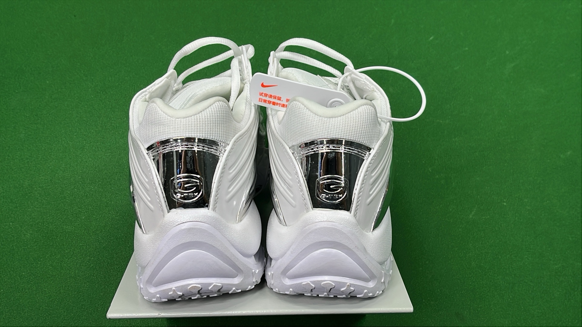 Nike Air Max 97 Neon Green White Black Gold Orange Sneakers