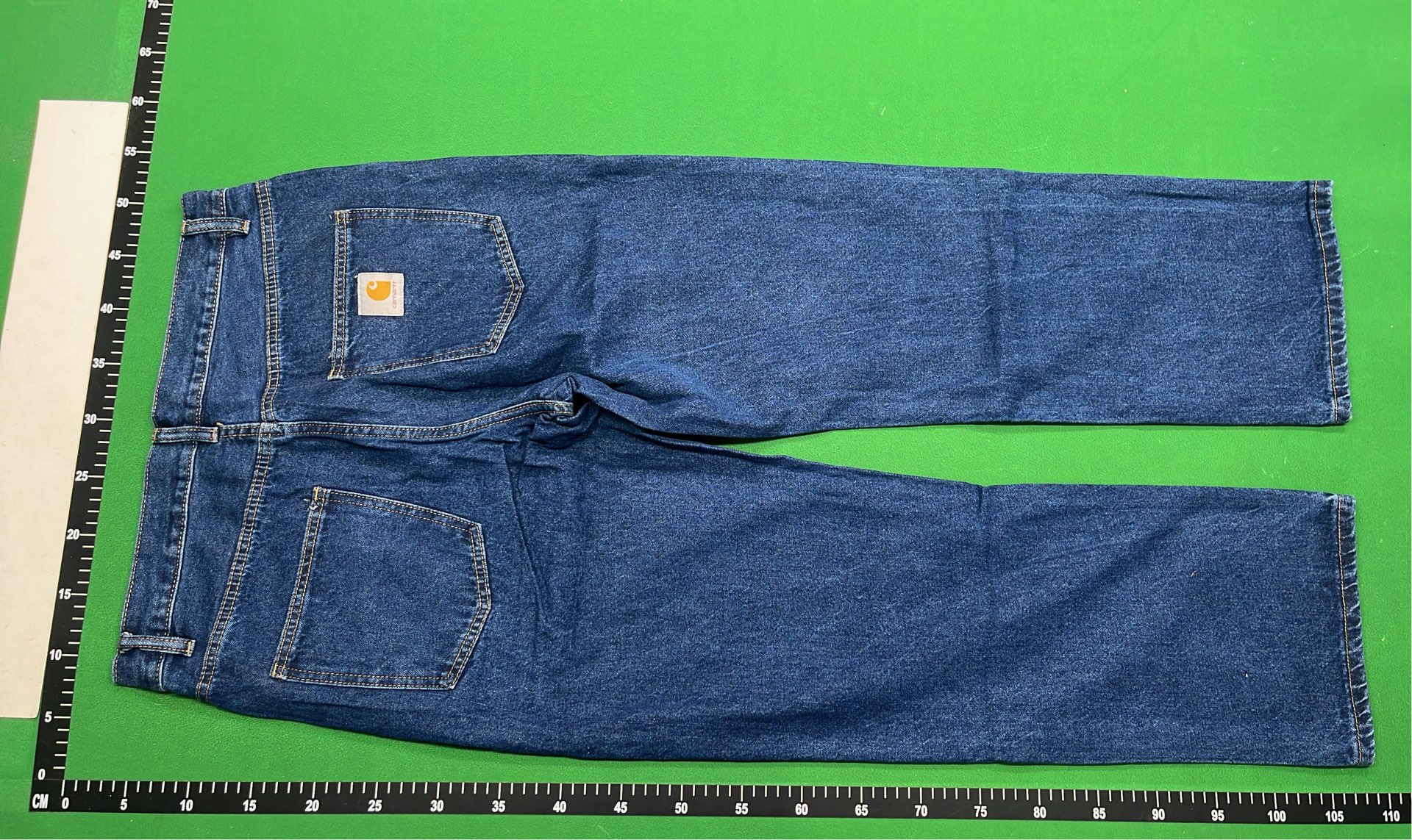 Carhartt Work Denim Pants - Classic Blue and Black