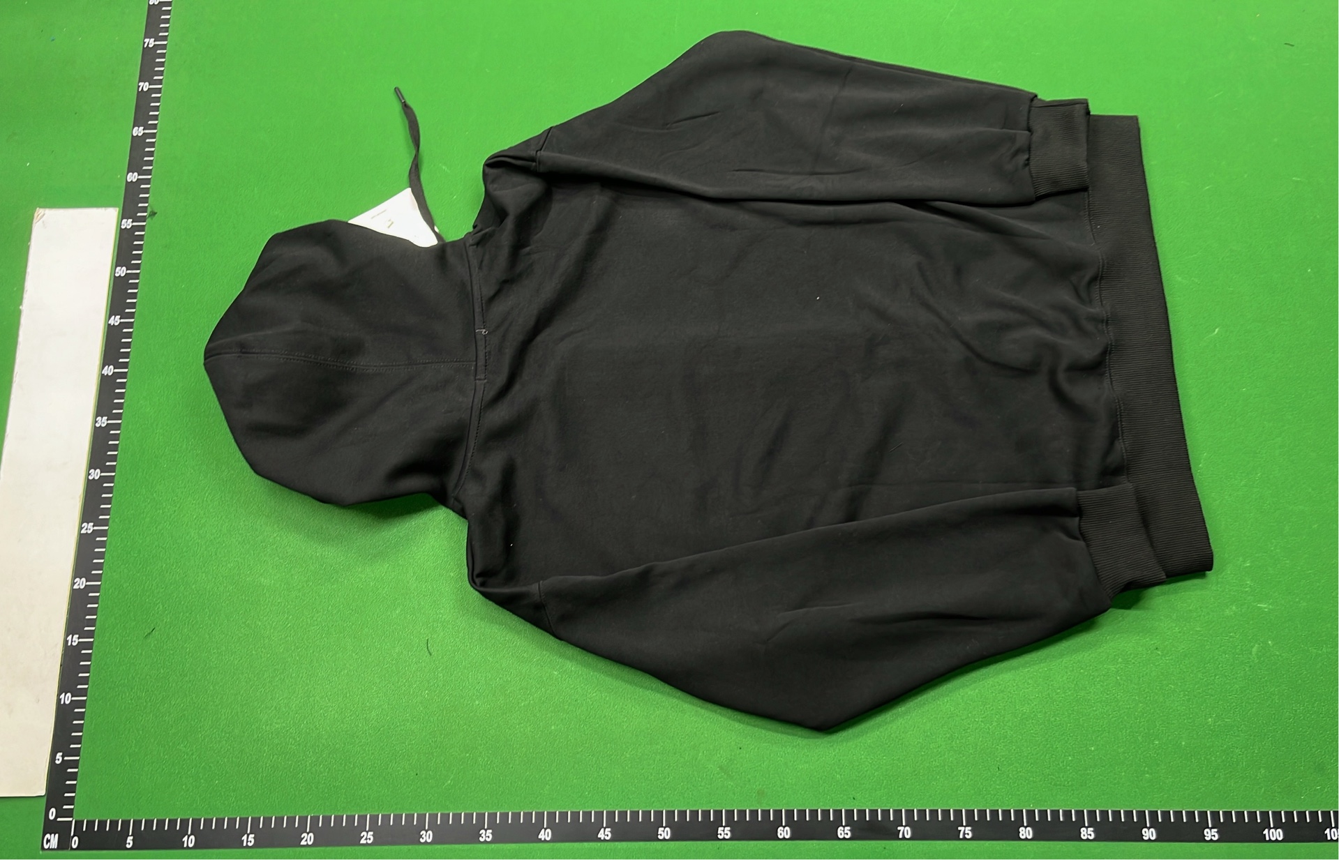 White Moncler Zip-Up Hoodie with Logo Patch