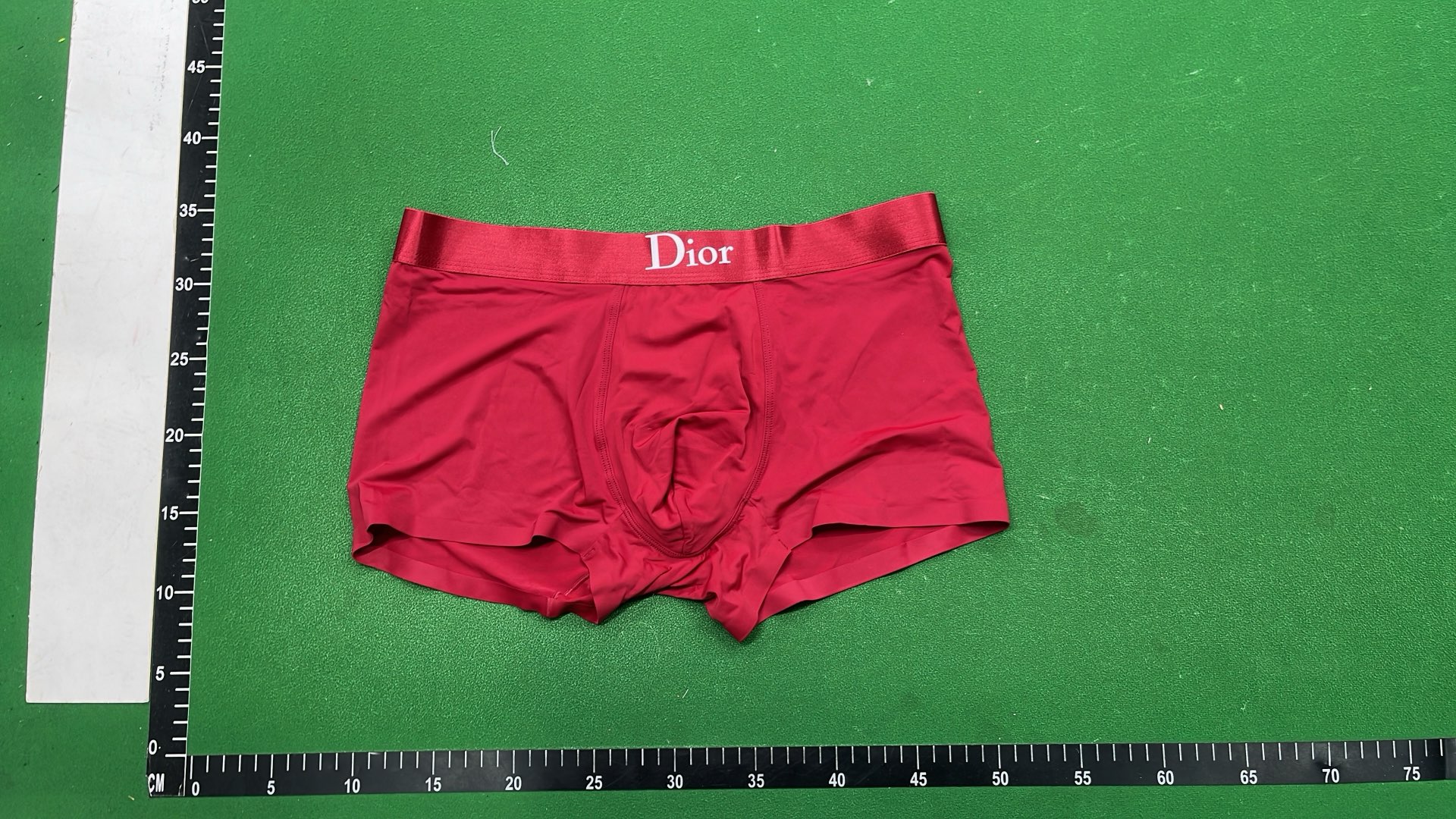 Dior Men's Silk Boxer Briefs in Red, Blue and Black