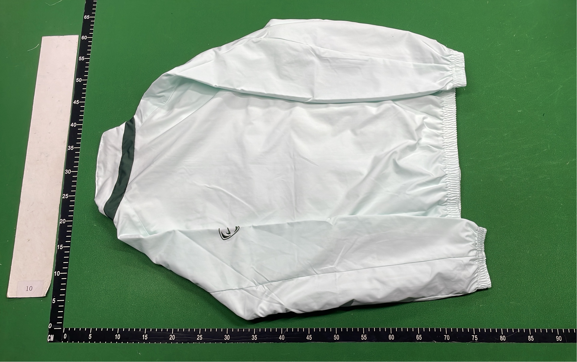 White Green Track Suit Set for Men