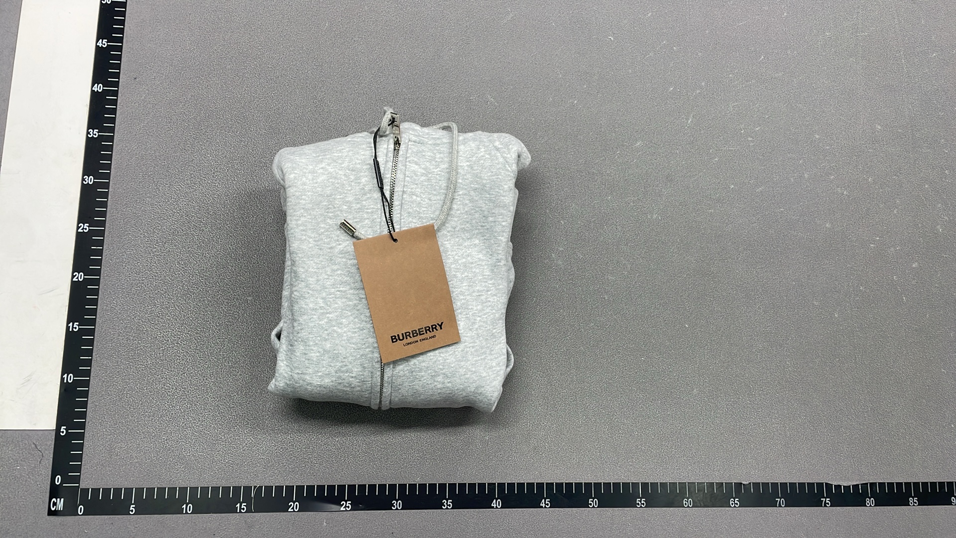 Gray Hooded Zip-Up Sweatshirt for Women