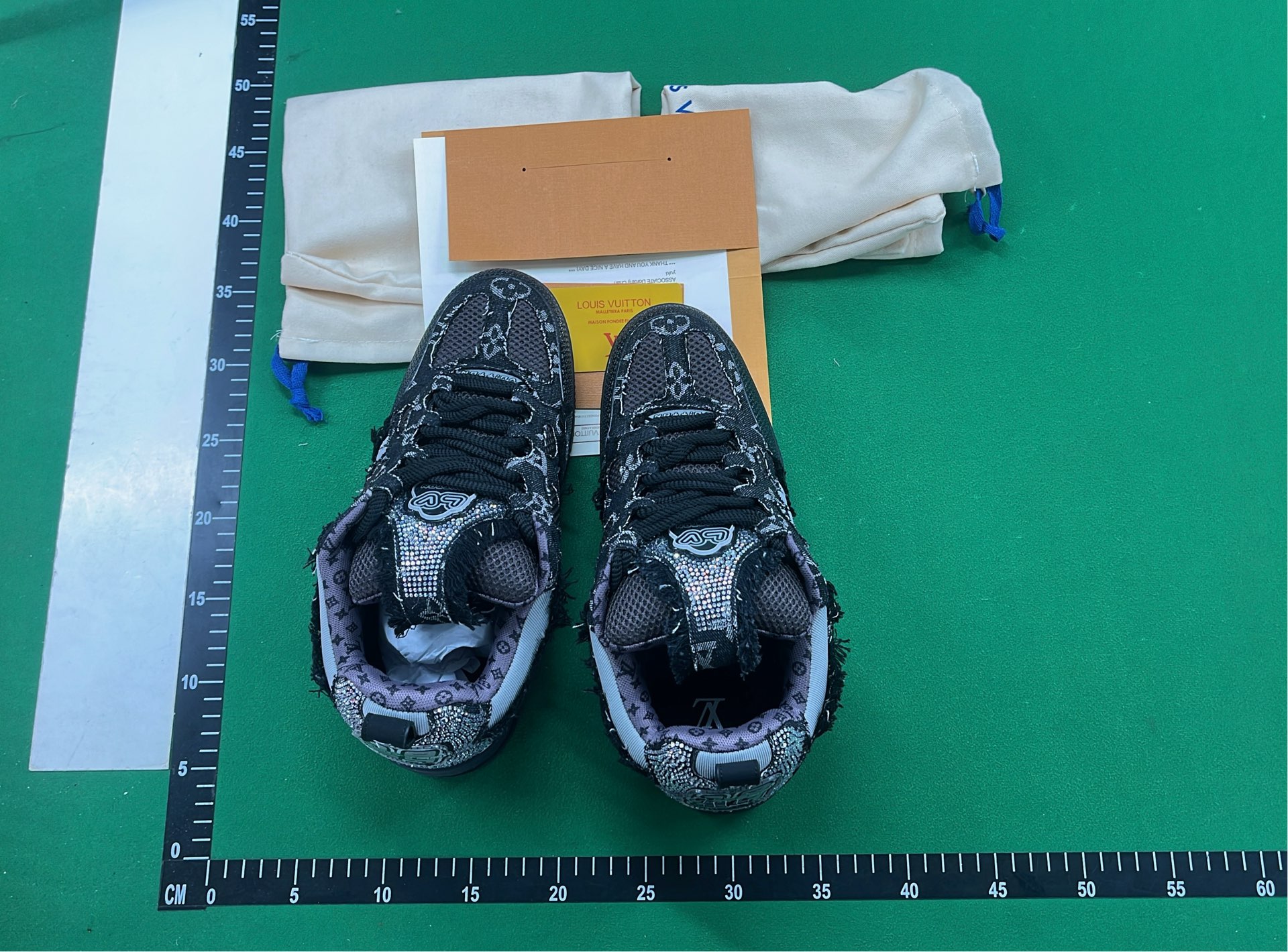 Louis Vuitton Red and White Sneakers Limited Edition