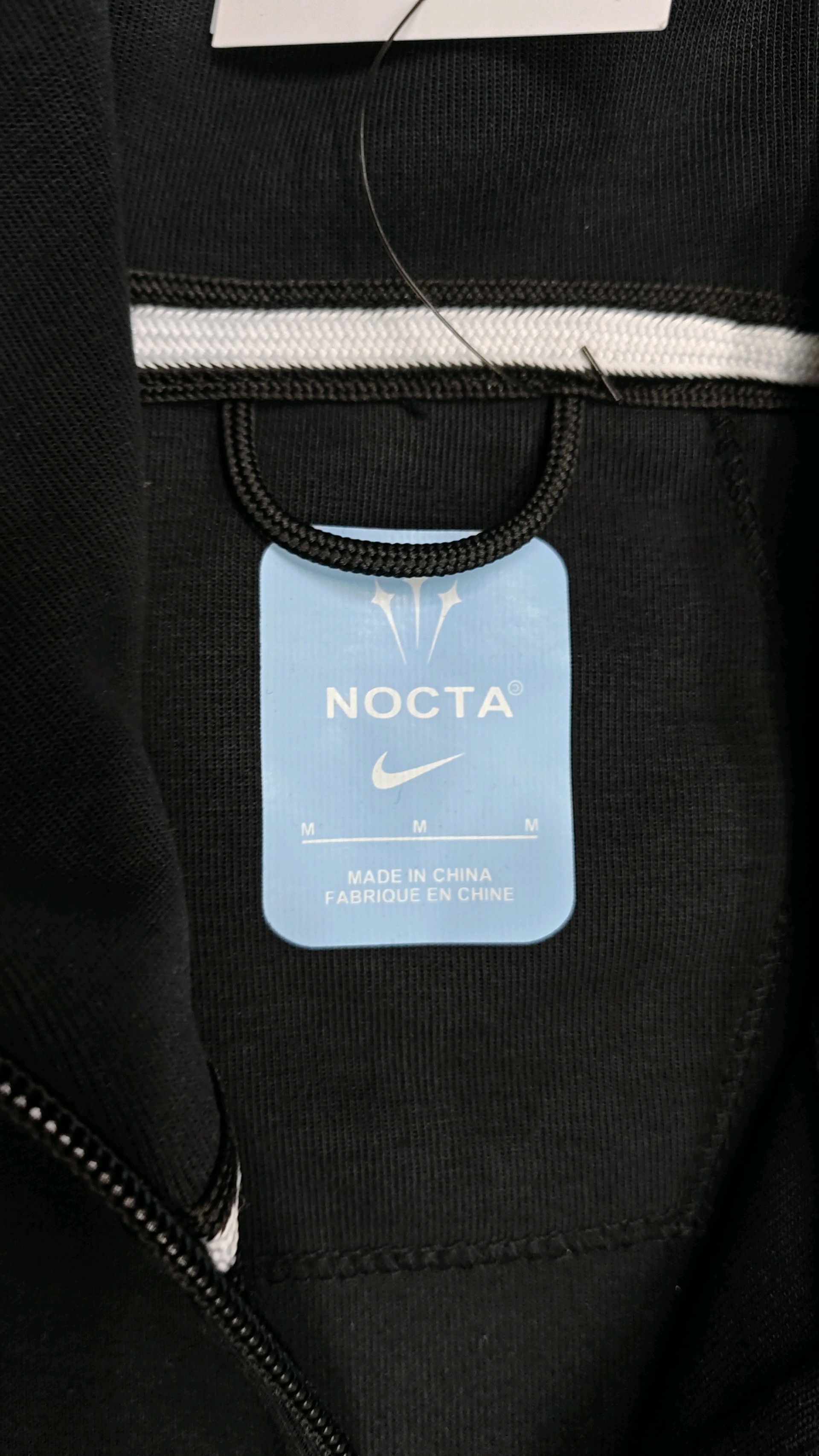 Nike Black Hoodie and Pants Set with Yellow Logo