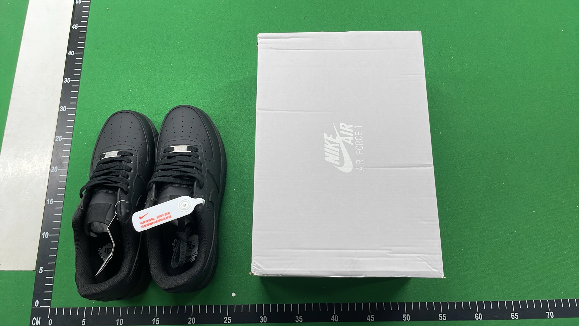 Nike Air Force 1 Low White and Black Sneakers