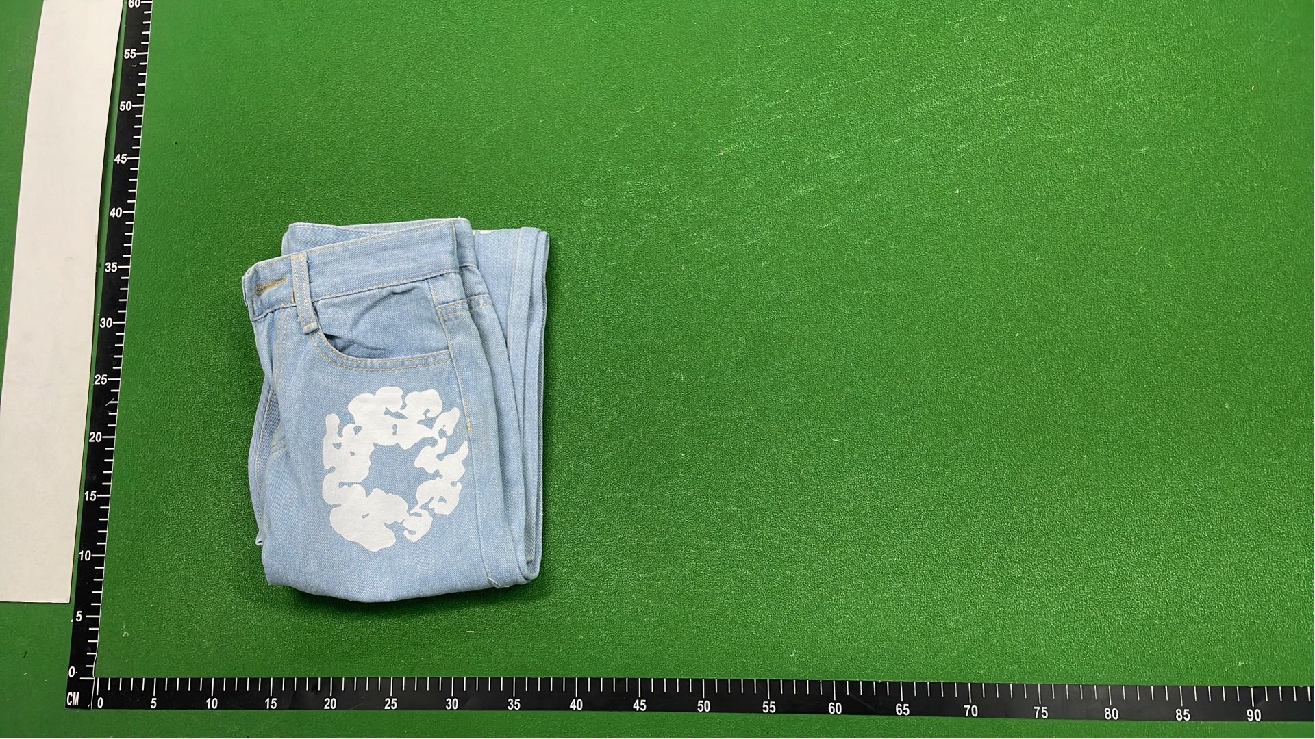 Floral Print Denim Jacket and Pants Set