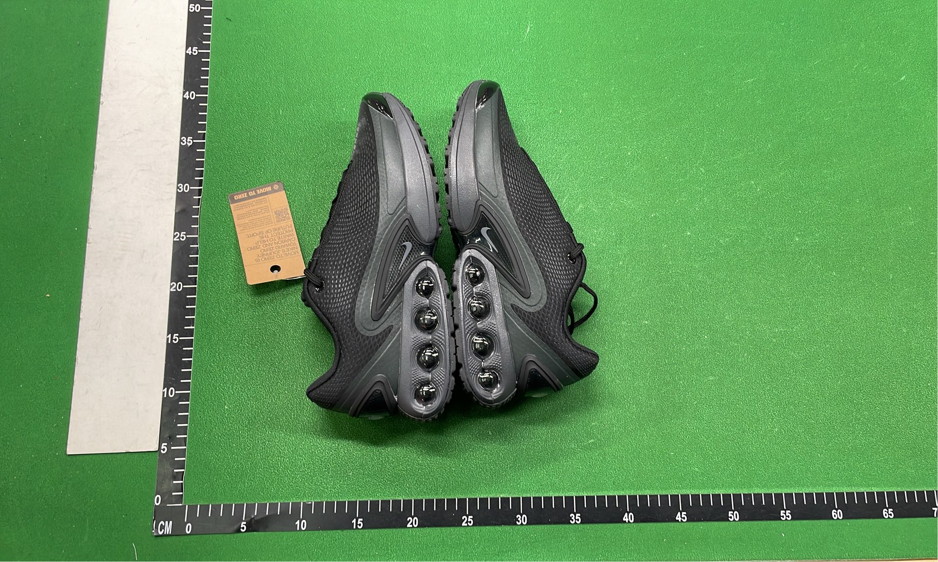 Nike Air Max Plus Black Mesh Running Shoes
