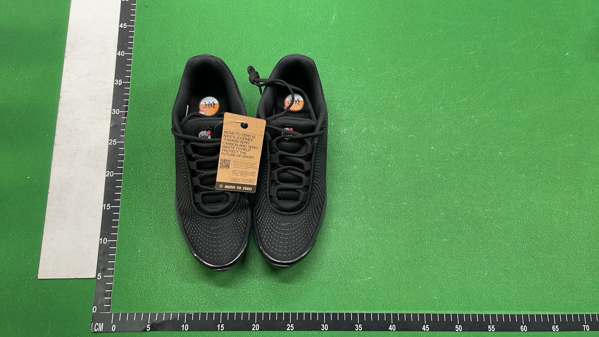 Nike Air Max Plus Black Mesh Running Shoes