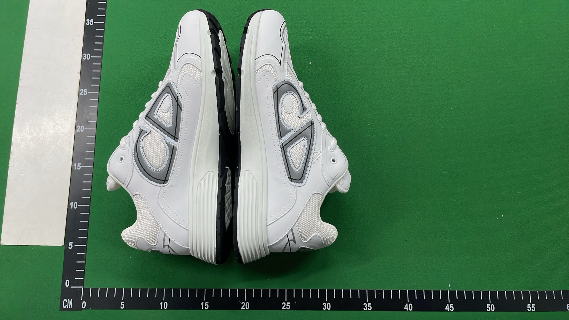 Dior Men's Sneakers Black White Mesh Running Shoes Fashion Athletic Footwear