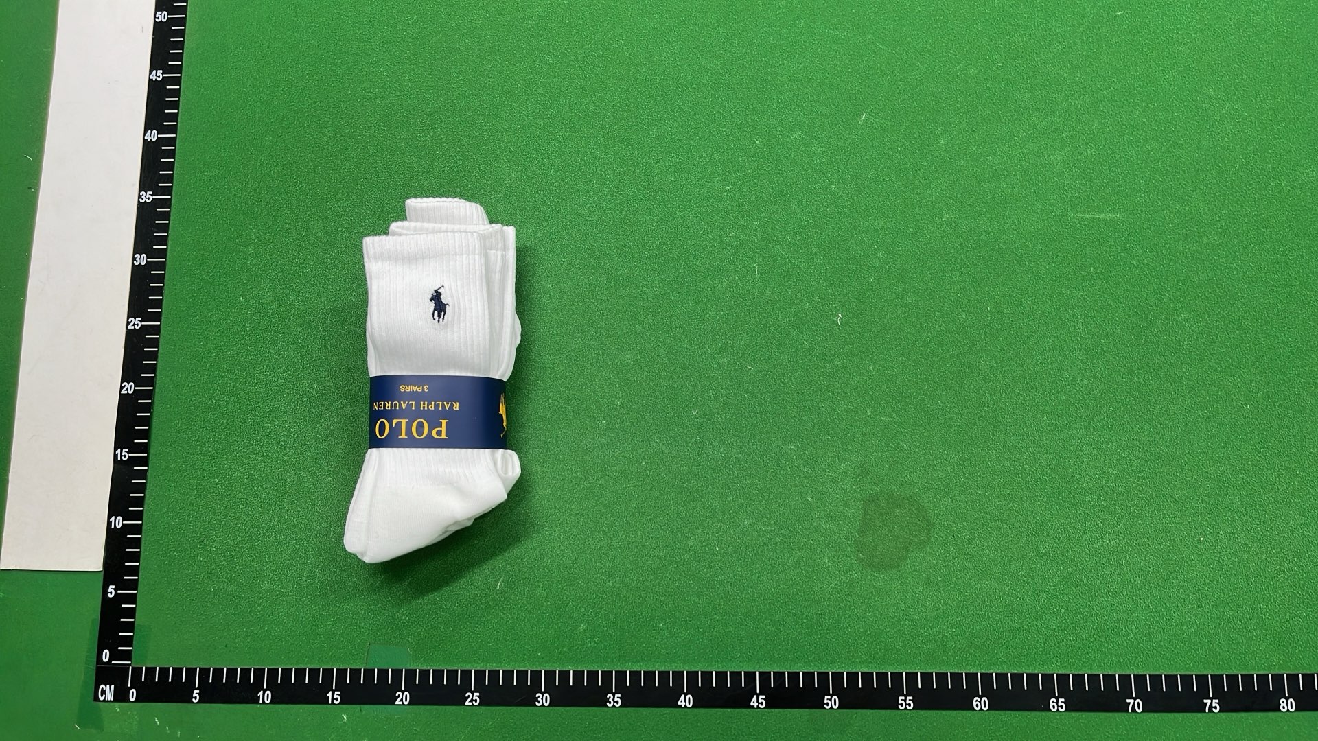 White Crew Socks 3-Pack for Men