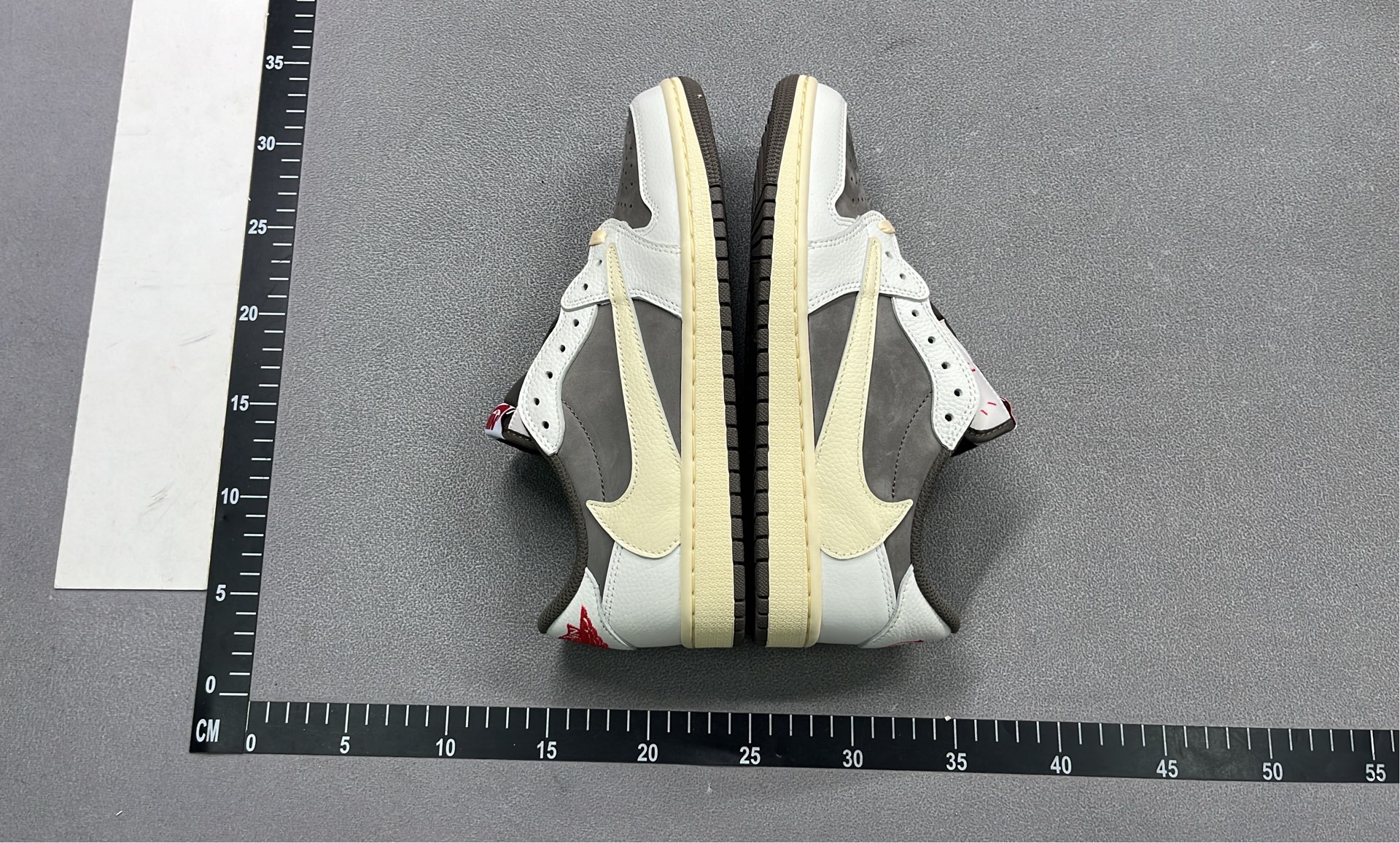 Nike Air Jordan 1 Low Grey White Black Sneakers