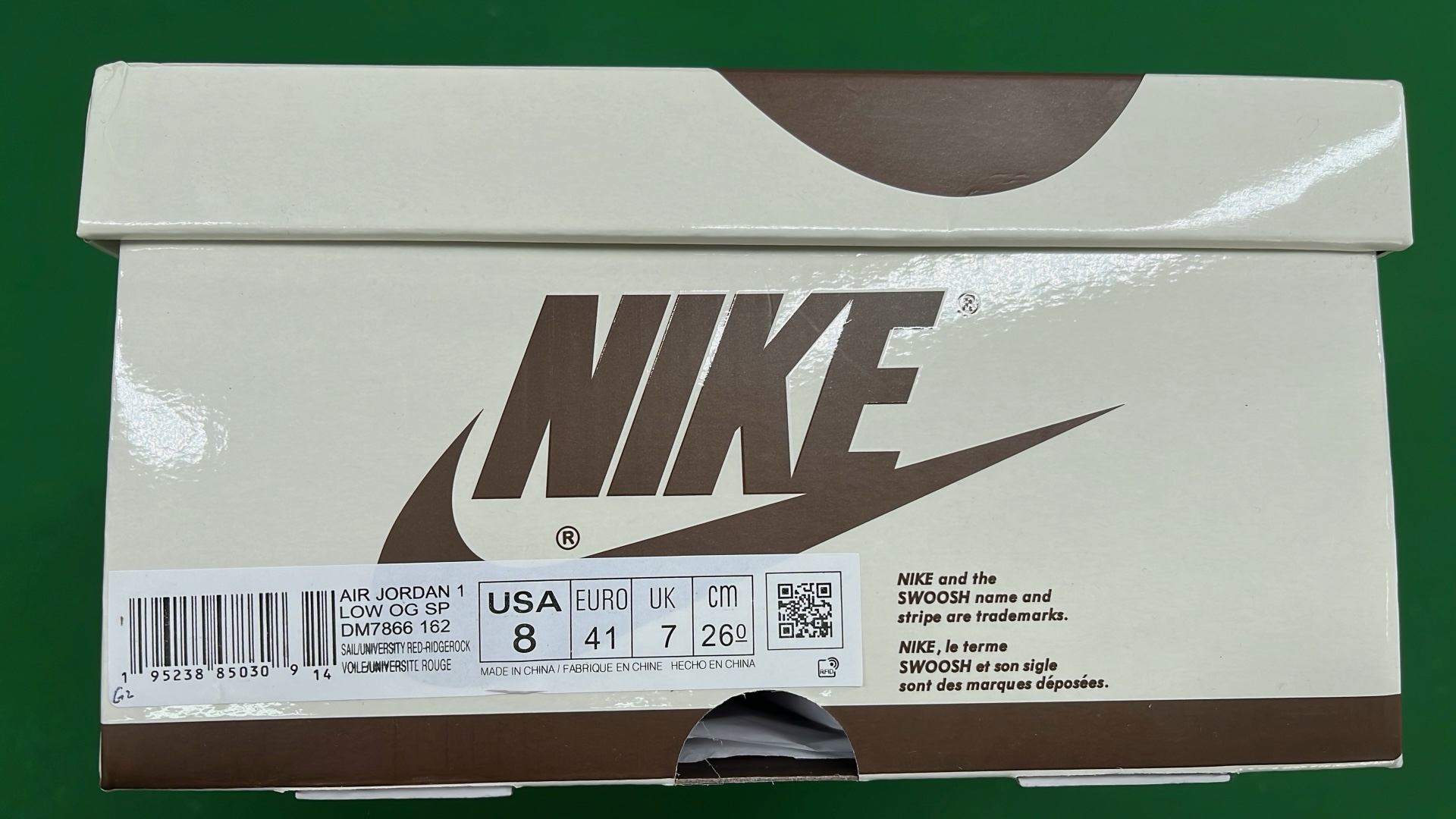 Nike Air Jordan 1 Low Grey White Black Sneakers