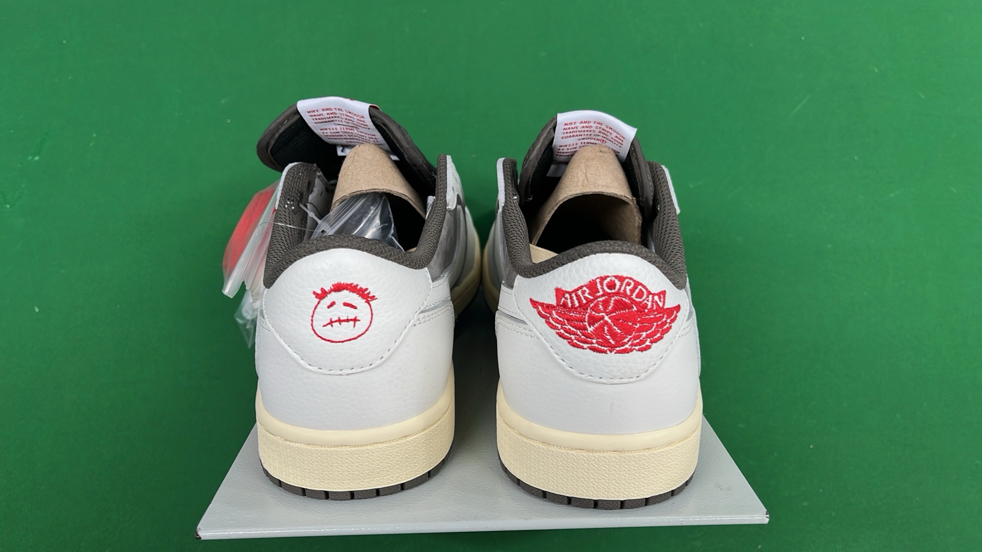 Nike Air Jordan 1 Low Grey White Black Sneakers