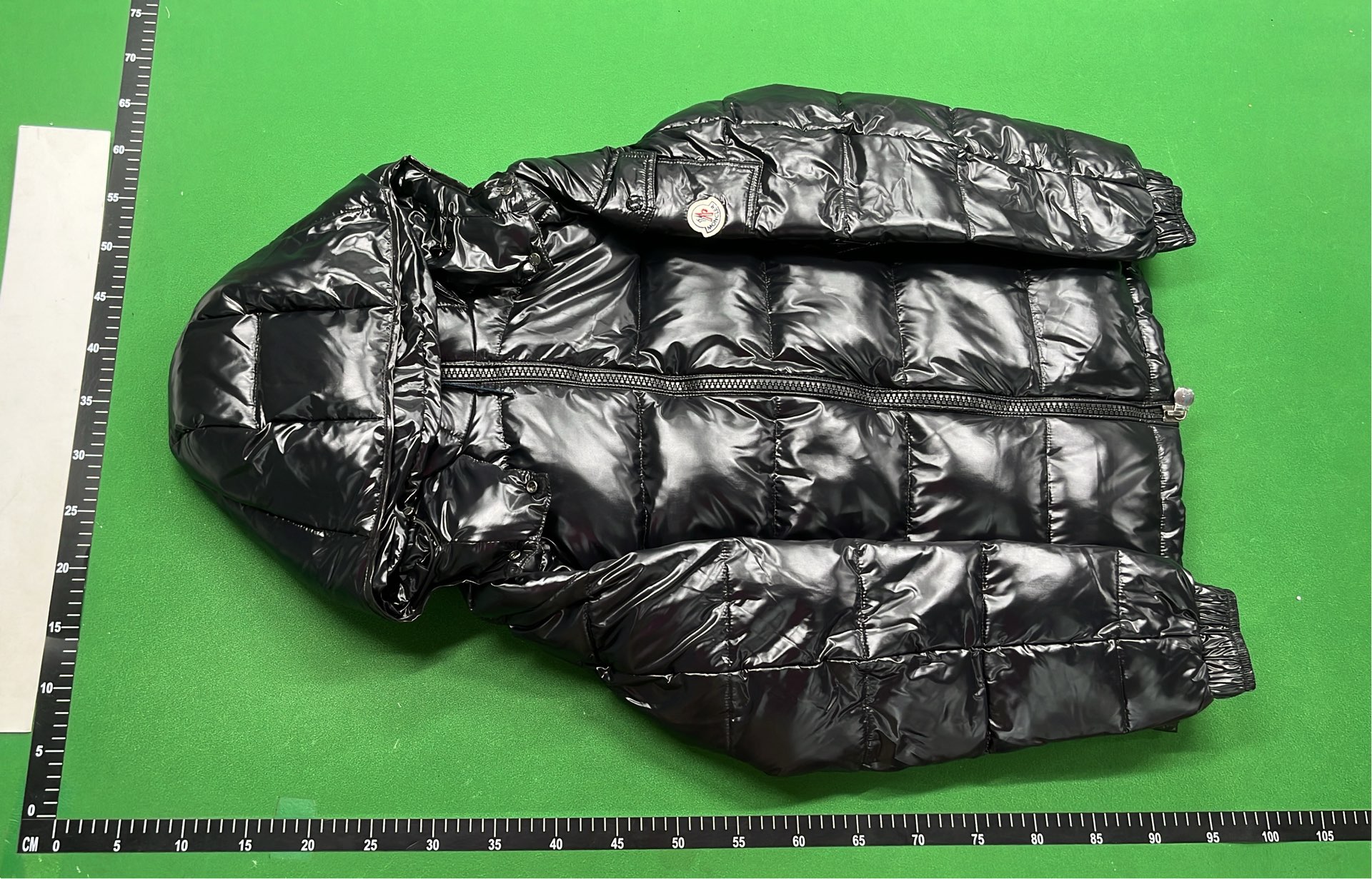 Moncler Black Puffer Jacket with Hood