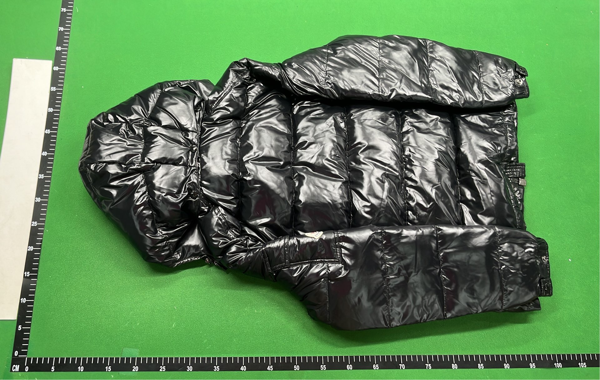 Moncler Black Puffer Jacket with Hood
