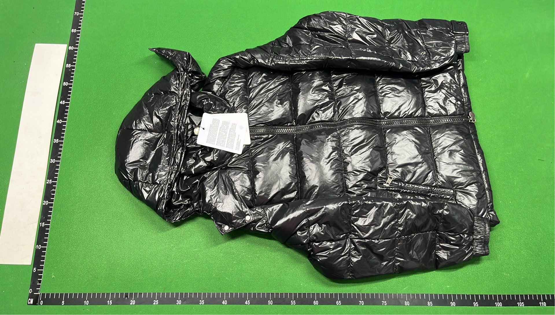 Moncler Black Puffer Jacket with Hood