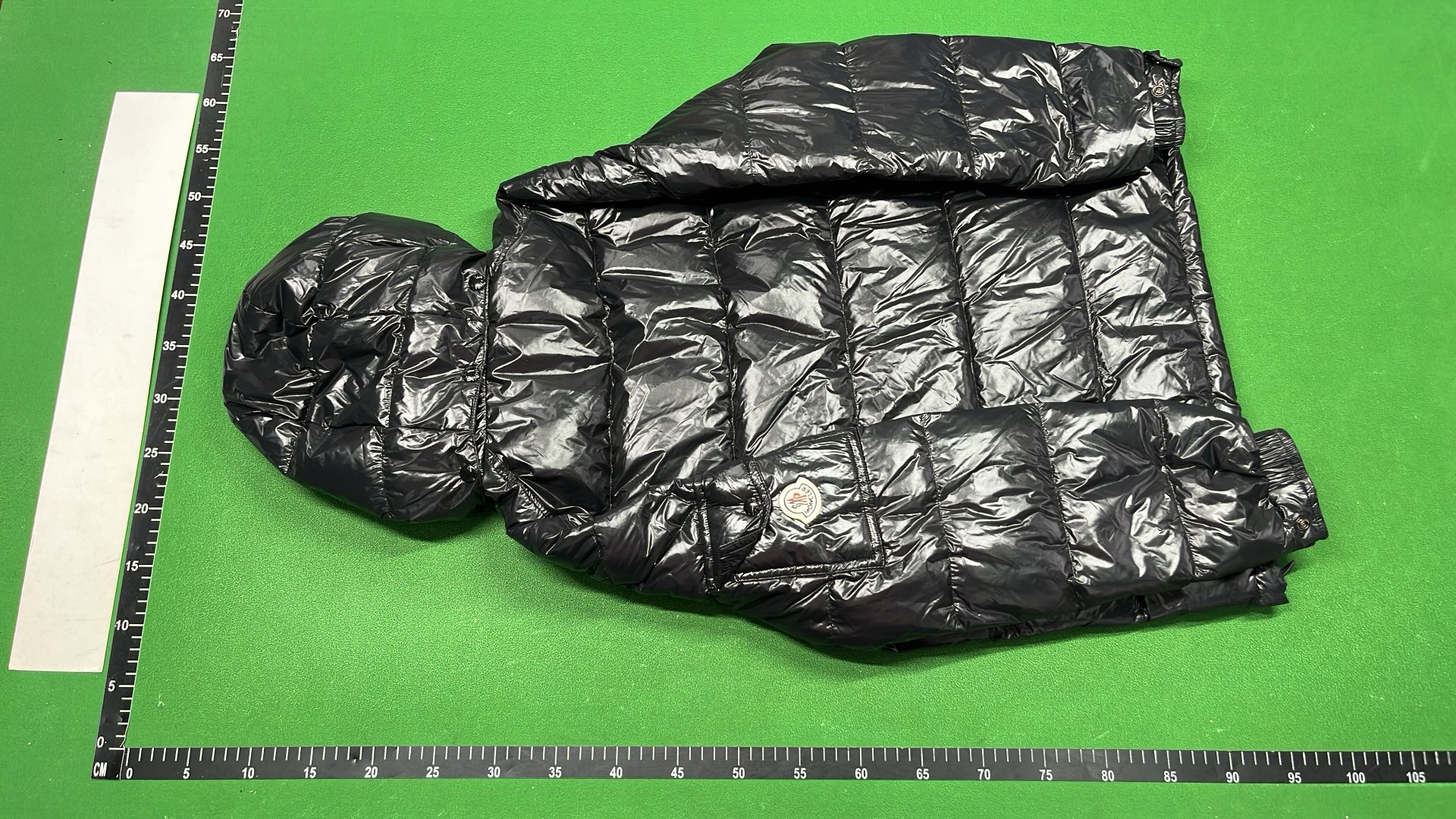 Moncler Black Puffer Jacket with Hood