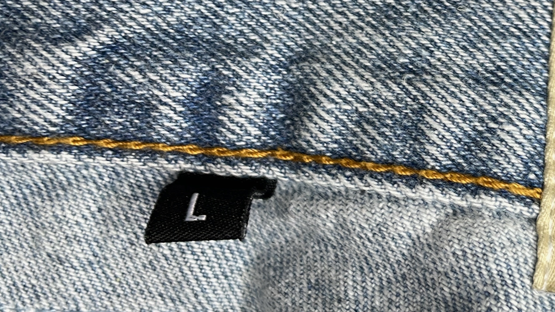 Vintage Patchwork Denim Jeans with Frayed Hem