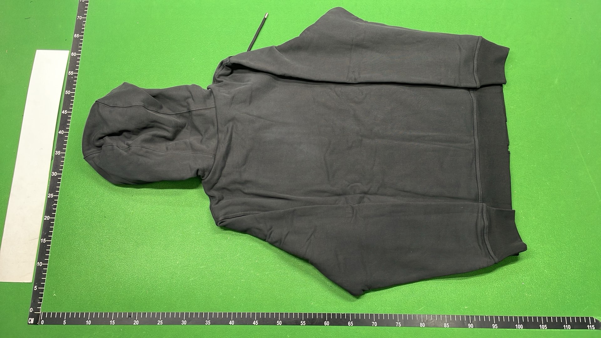 Men's Black Knit Cardigan Sweater with Hood