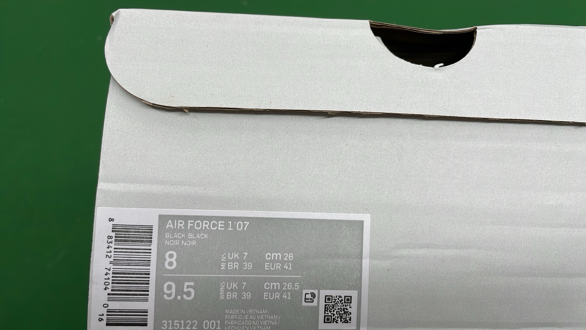 Nike Air Force 1 White Low Top Sneakers