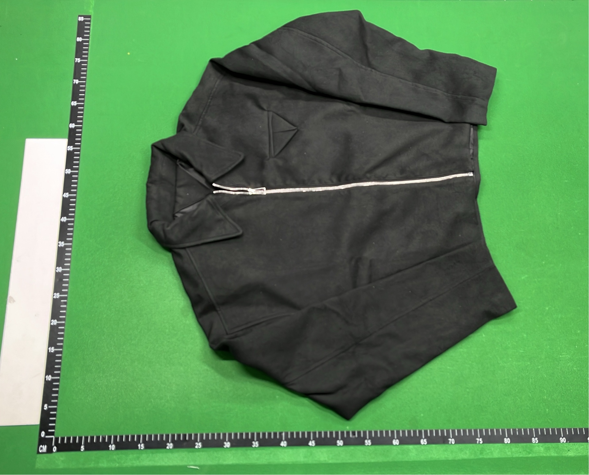 Prada Black Triangle Pocket Zip-Up Jacket