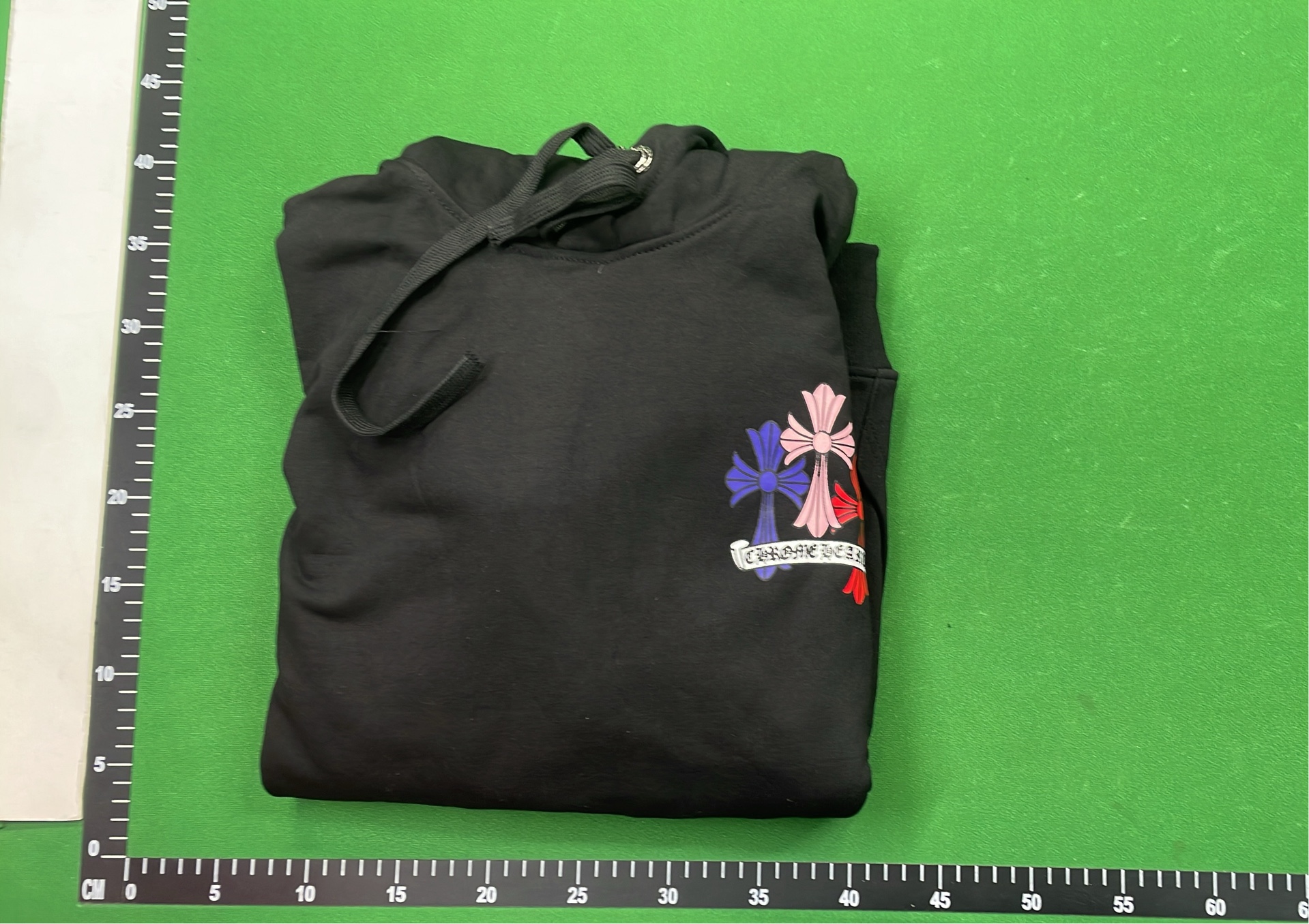 1:1 Batch ChroHearts hoodie  in the Best OopBuy Spreadsheet QC photos