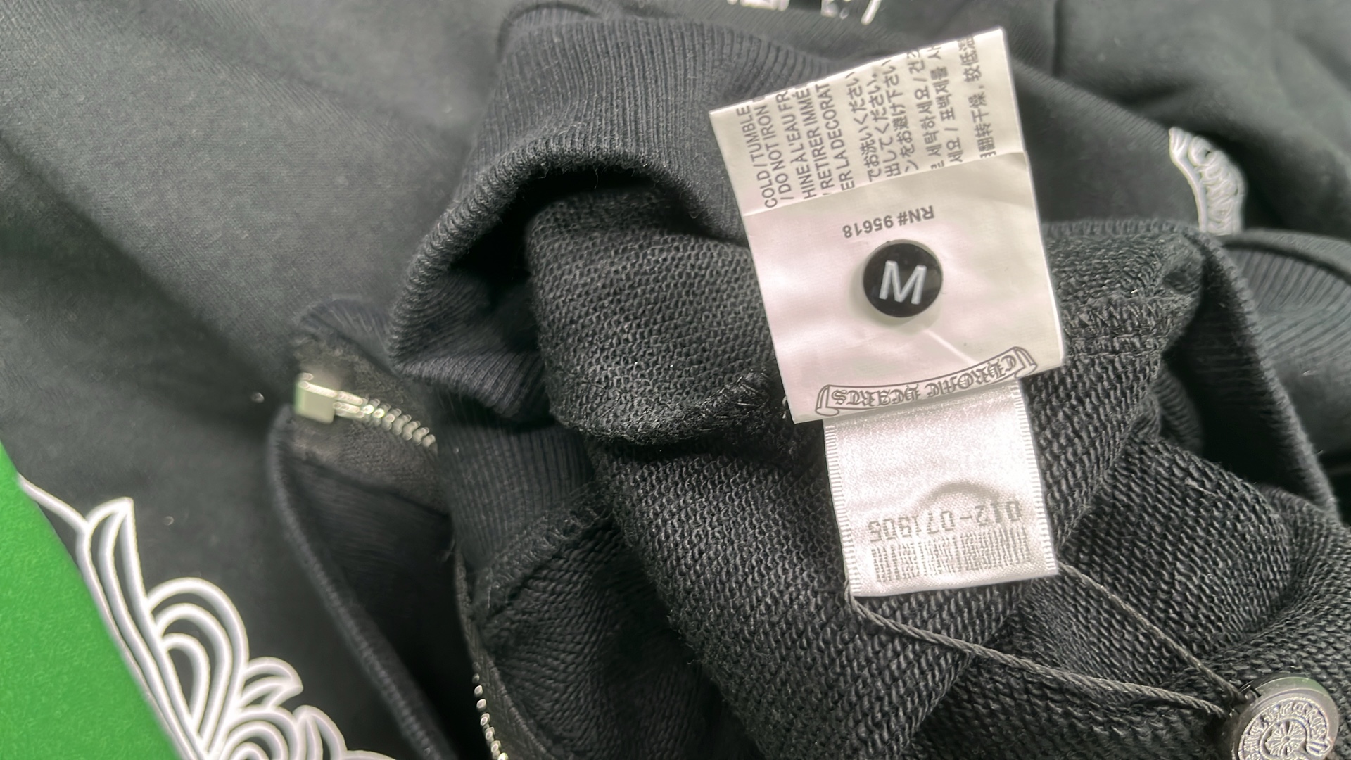 1:1 Batch ChroHearts hoodie  in the Best OopBuy Spreadsheet QC photos