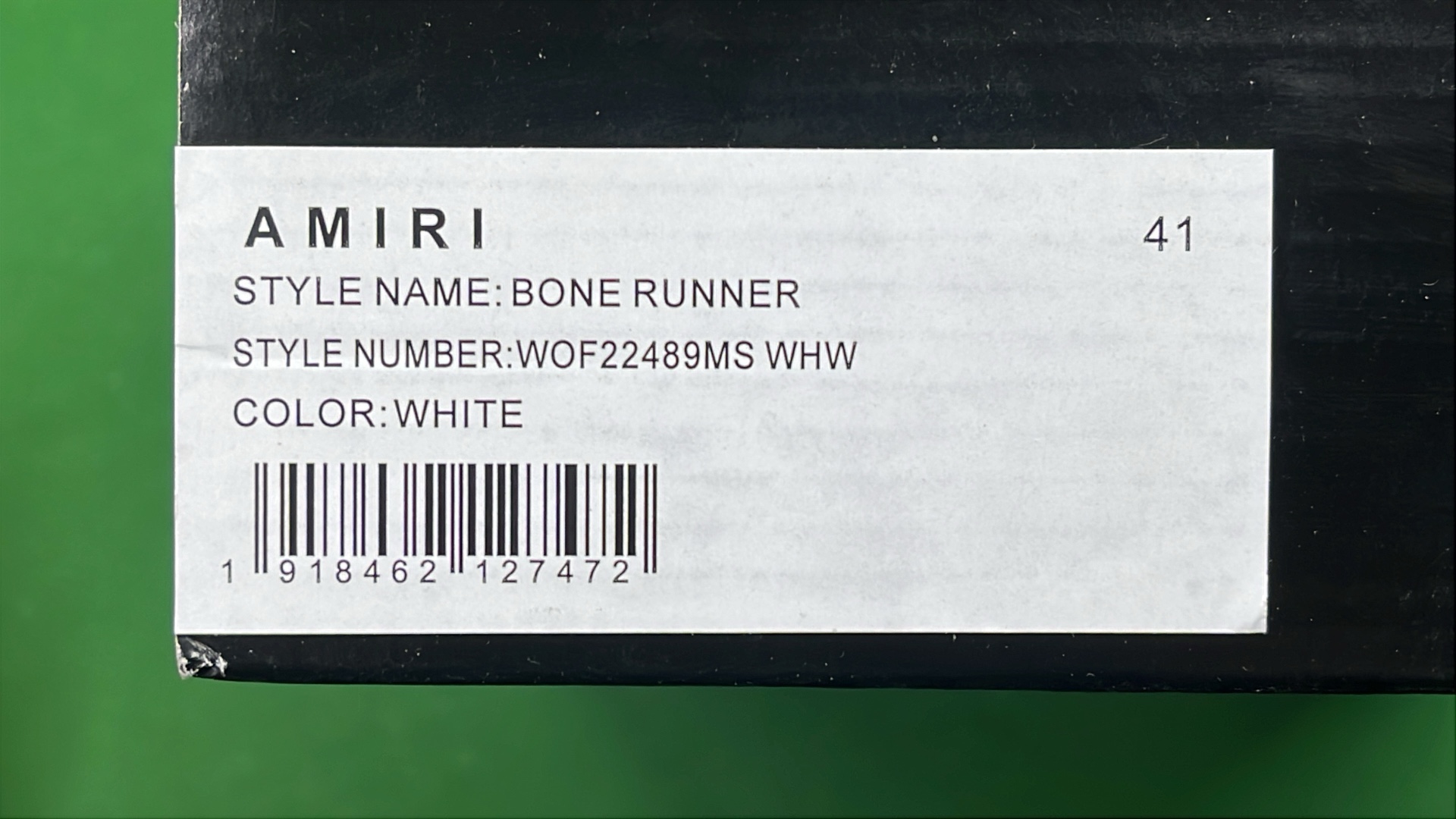 1:1 Batch AMIRI MA-1 Shoes  in the Best OopBuy Spreadsheet QC photos