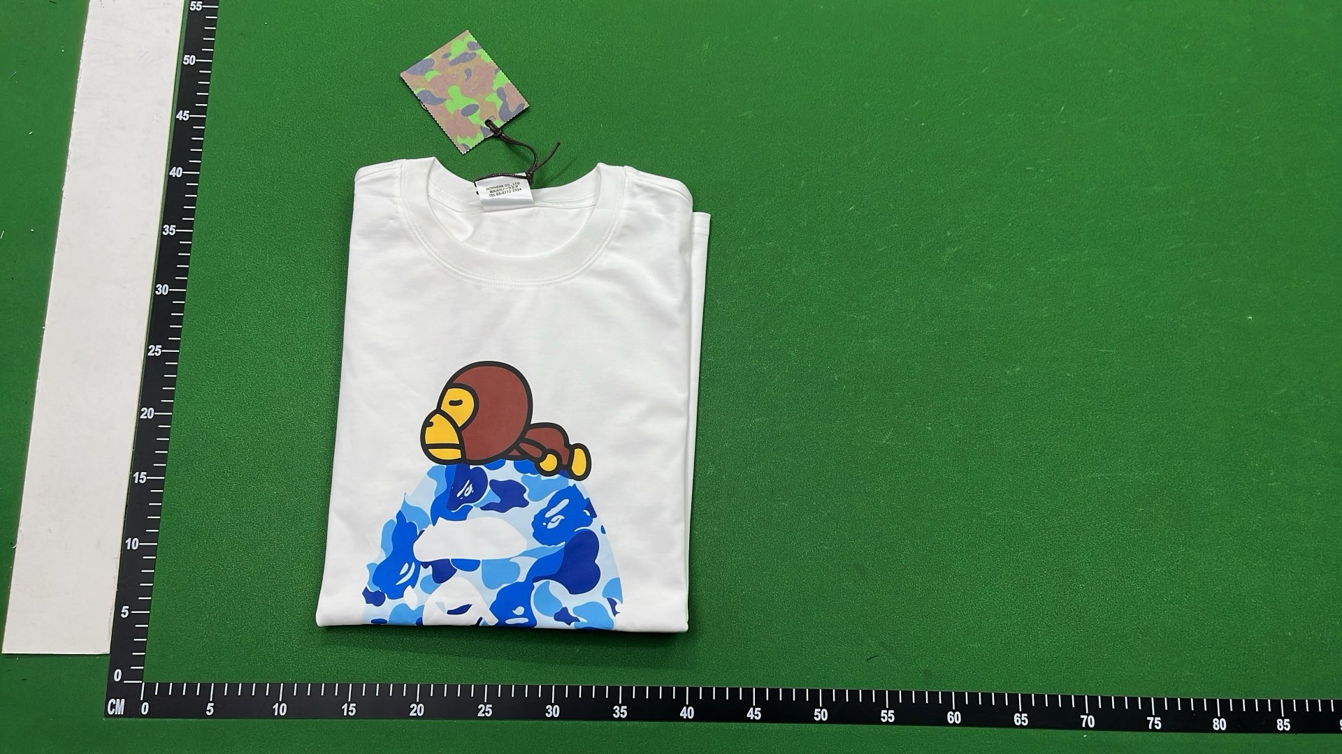 1:1 Batch BAPEE T-shirt  in the Best OopBuy Spreadsheet QC photos
