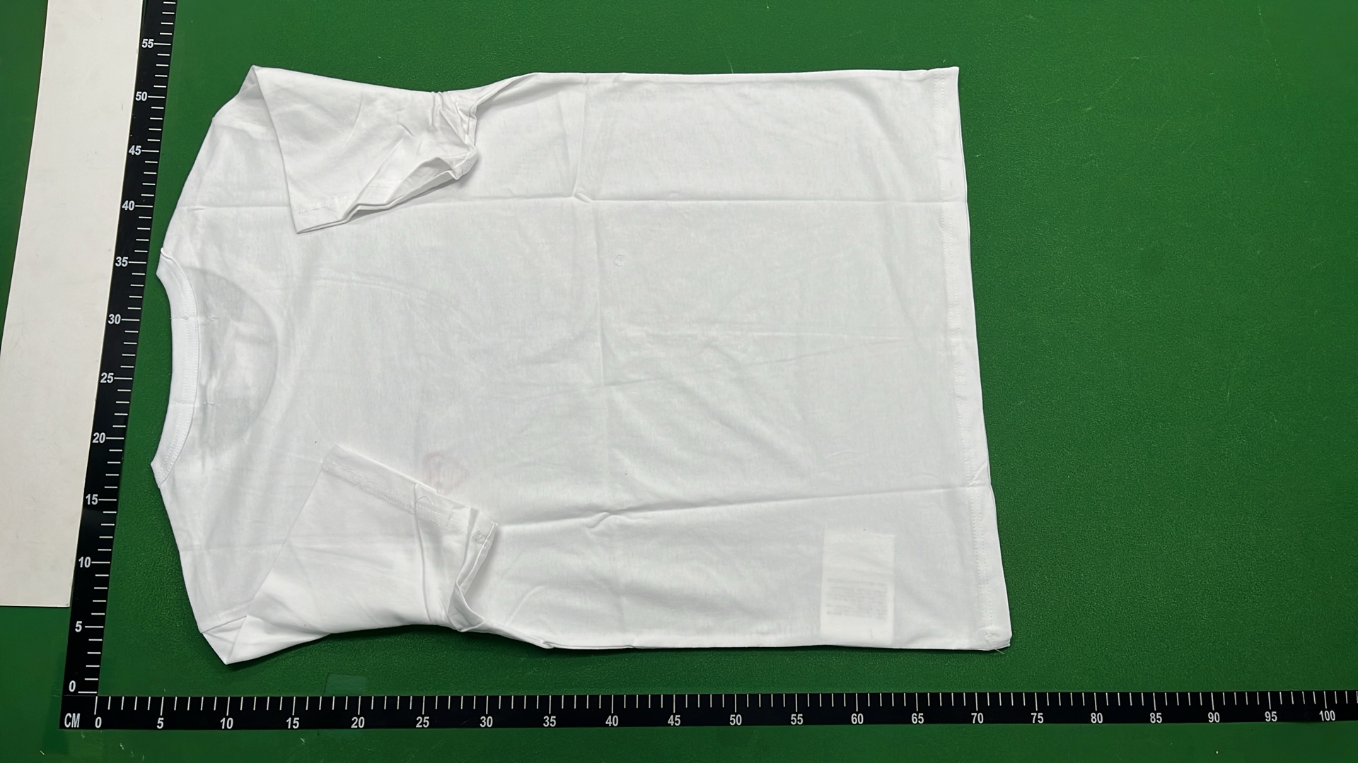 White T-Shirt with Pink Heart and Eyes Graphic