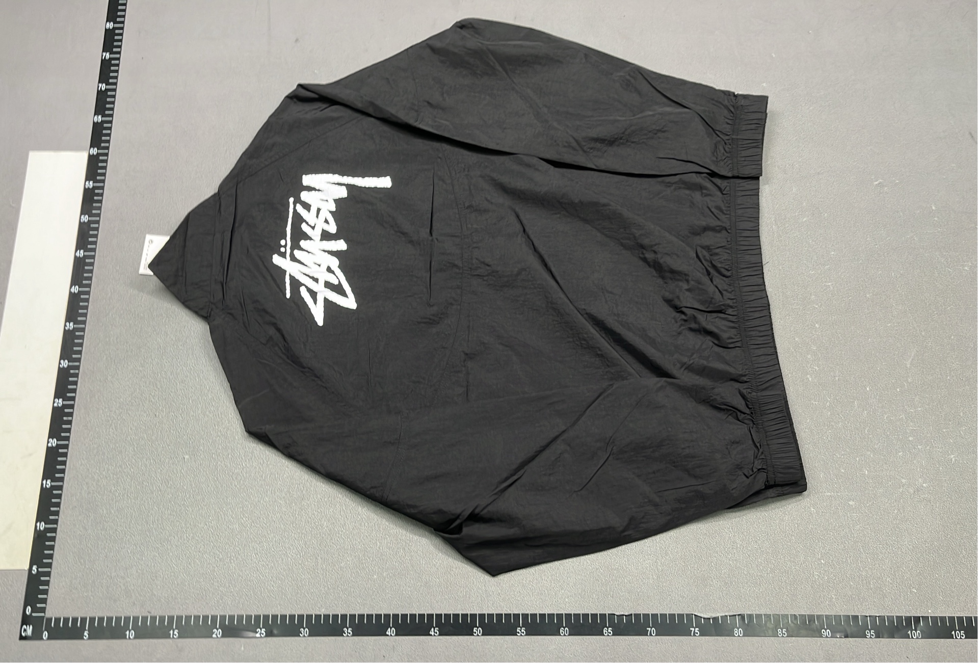 Stussy Black Hoodie with White Logo