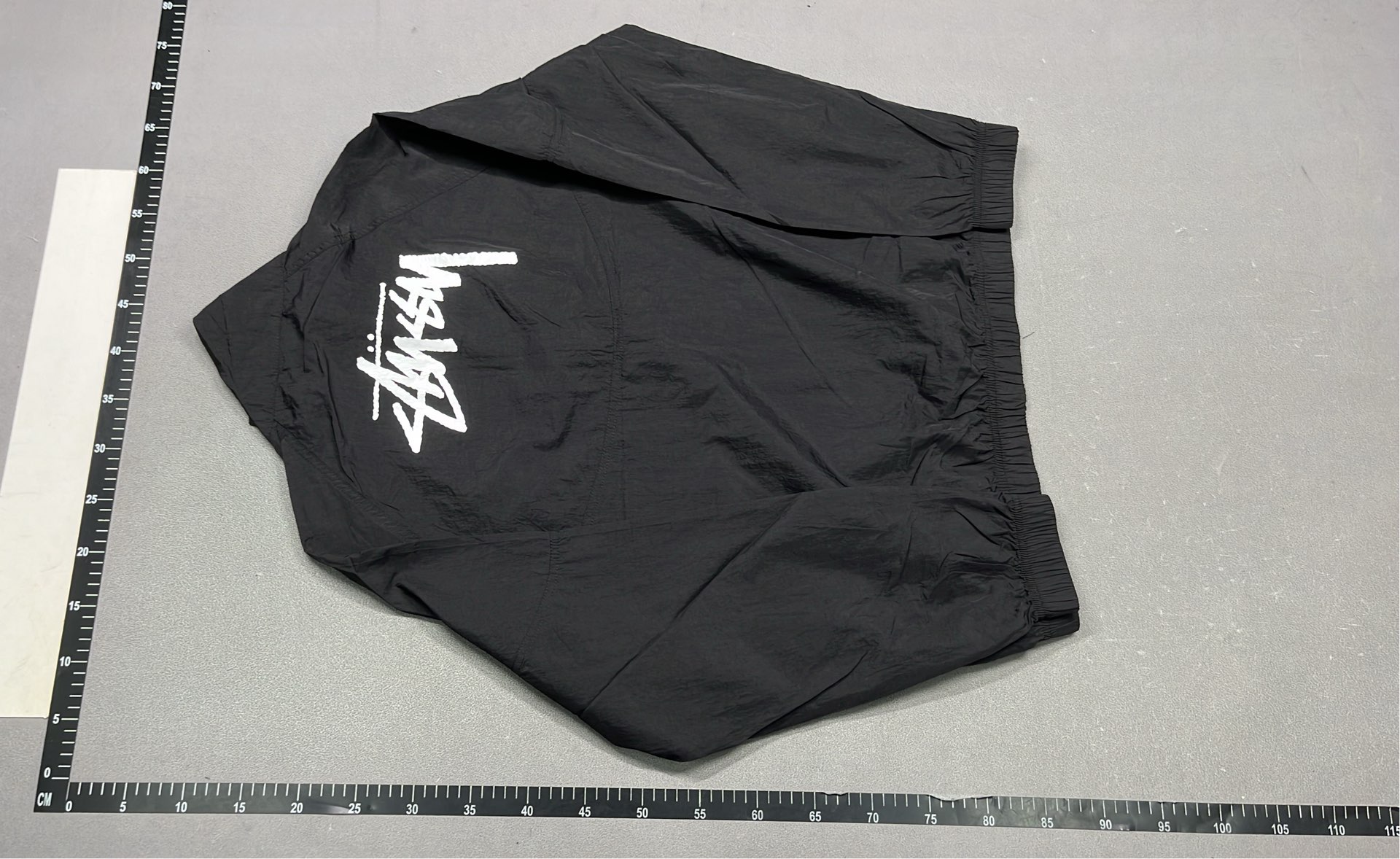 Stussy Black Hoodie with White Logo