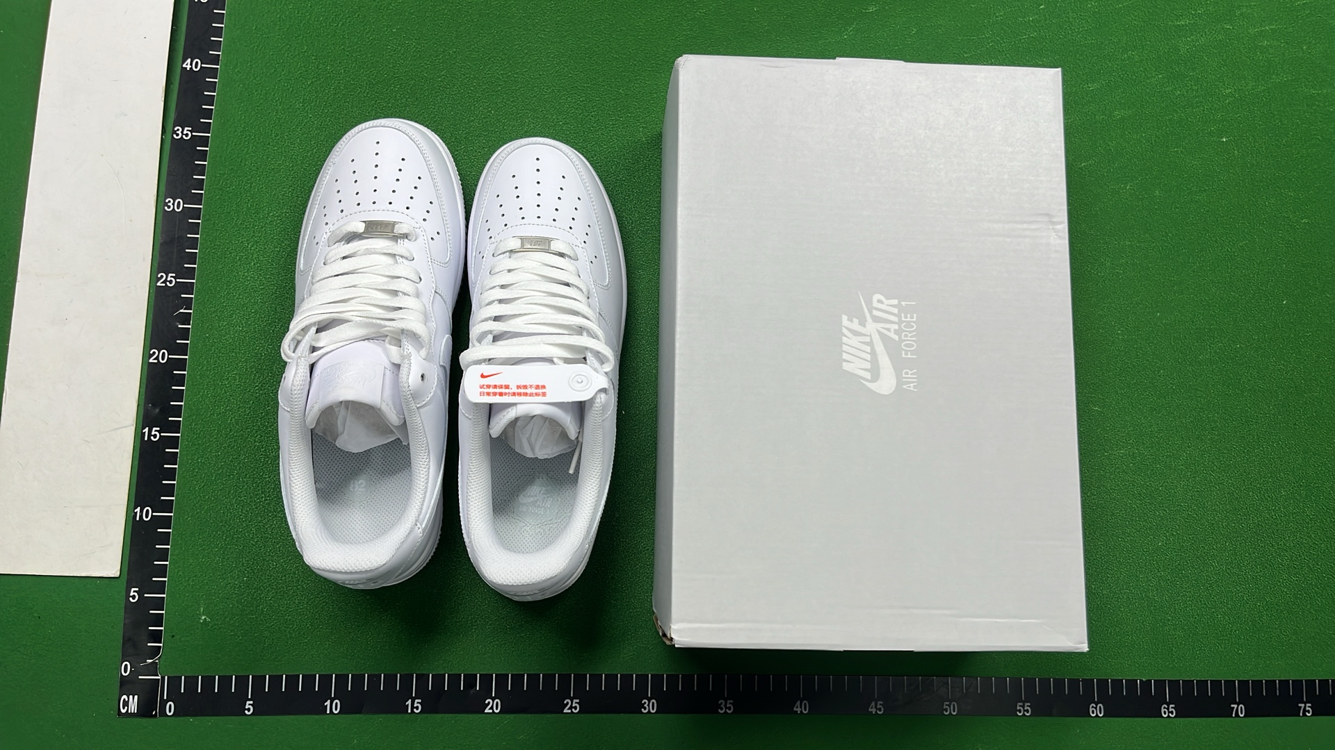 Nike Air Force 1 White Low Top Sneakers