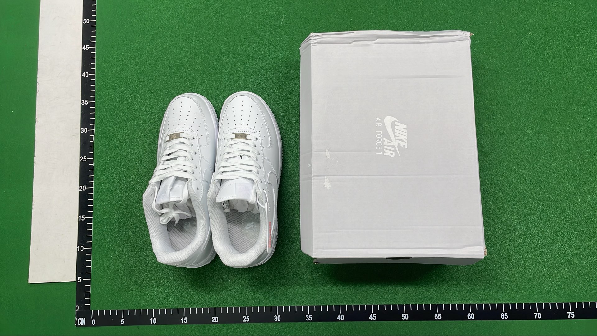 CKTOP Custom Pattern White Sneakers