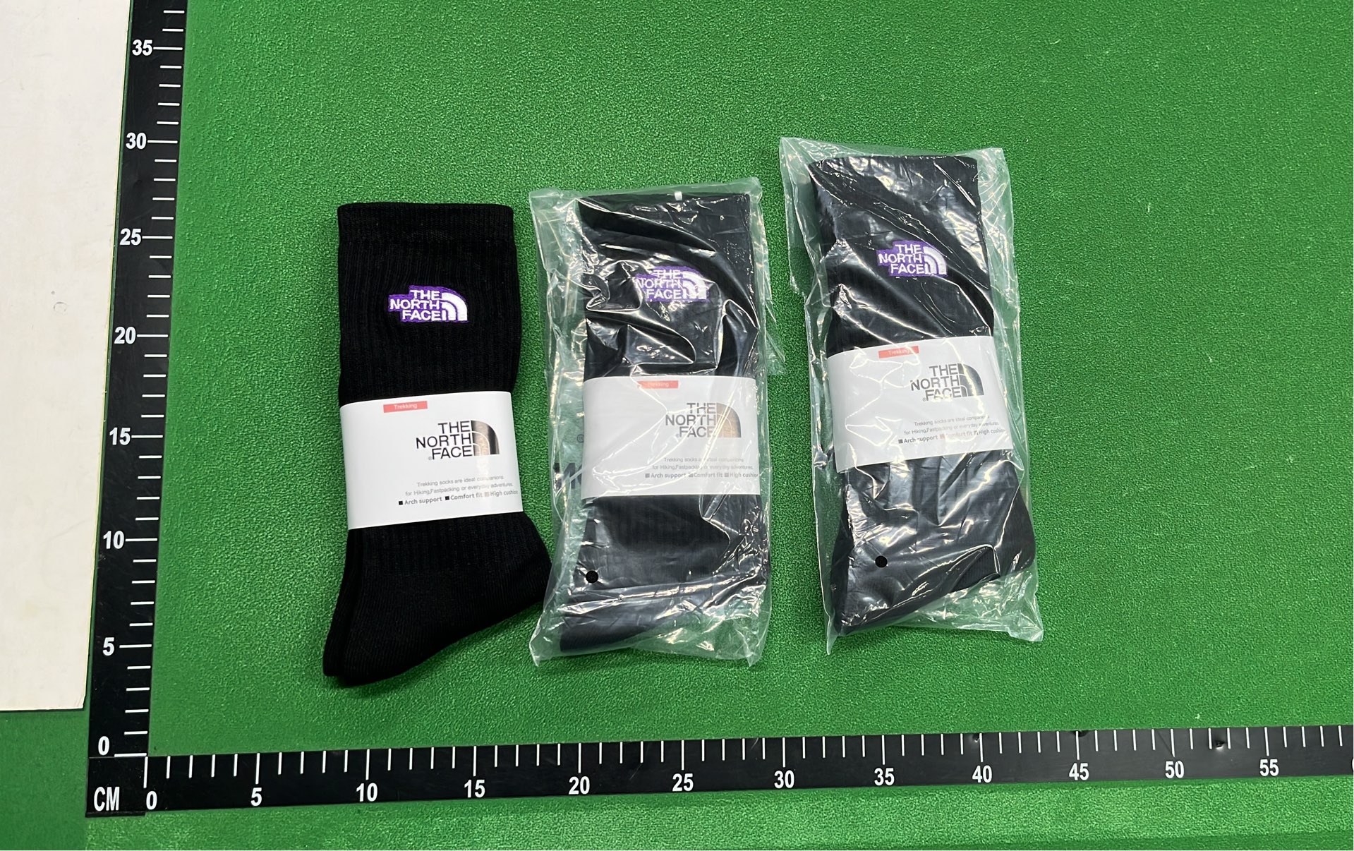 The North Face Striped Crew Socks - 4 Colors Available