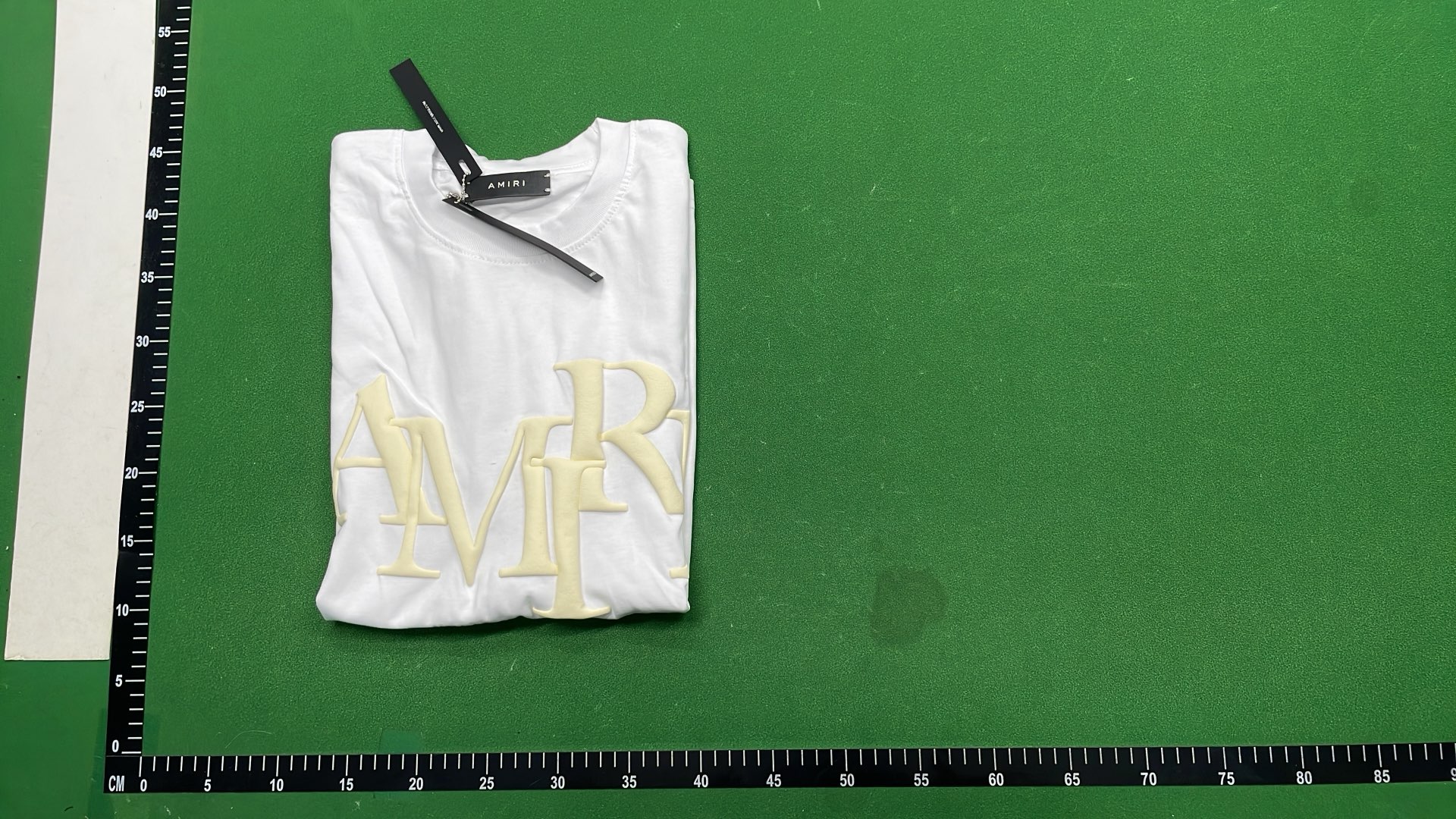 AMIRI Green Oversized Logo T-Shirt