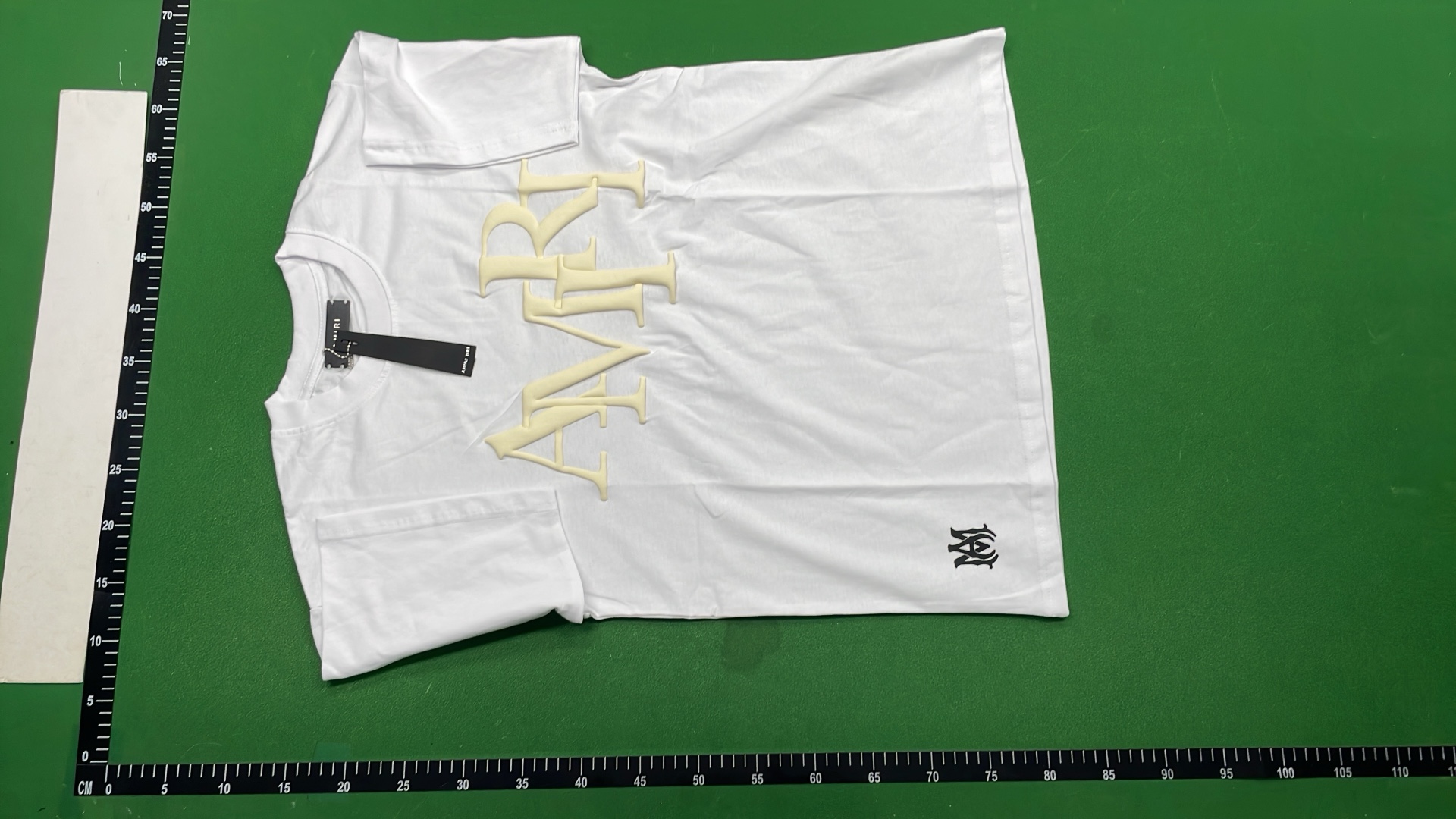 AMIRI Green Oversized Logo T-Shirt